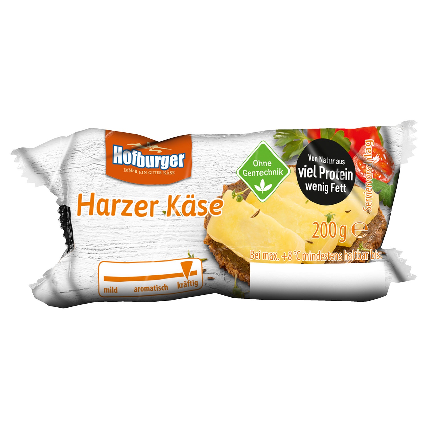 HOFBURGER Harzer Käse 200 g, Kümmel