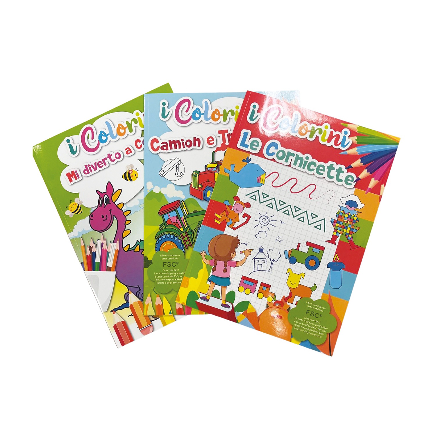 Libri da colorare per bambini