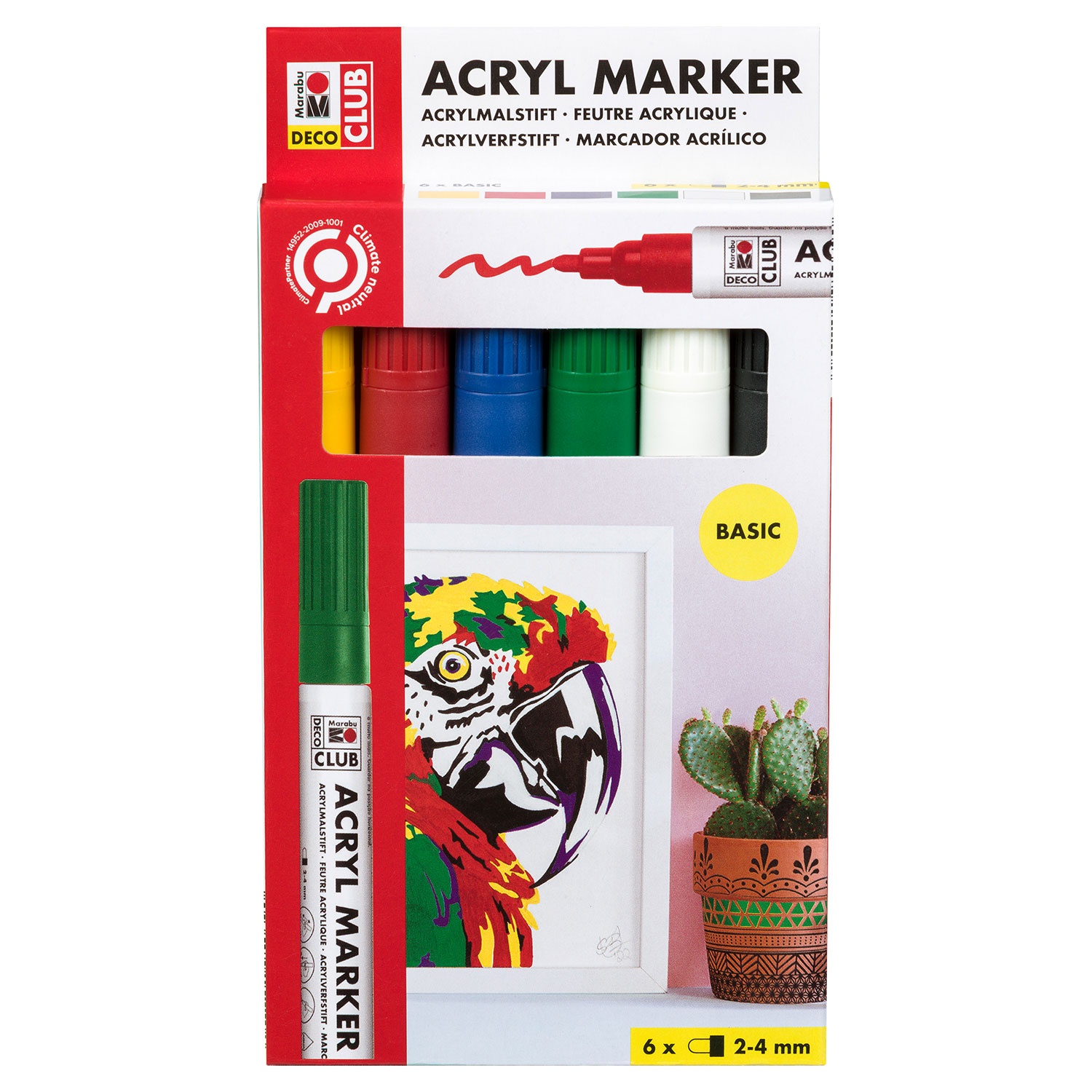 MARABU DECO CLUB Kreativ-Acrylfarben oder -Marker 400 ml