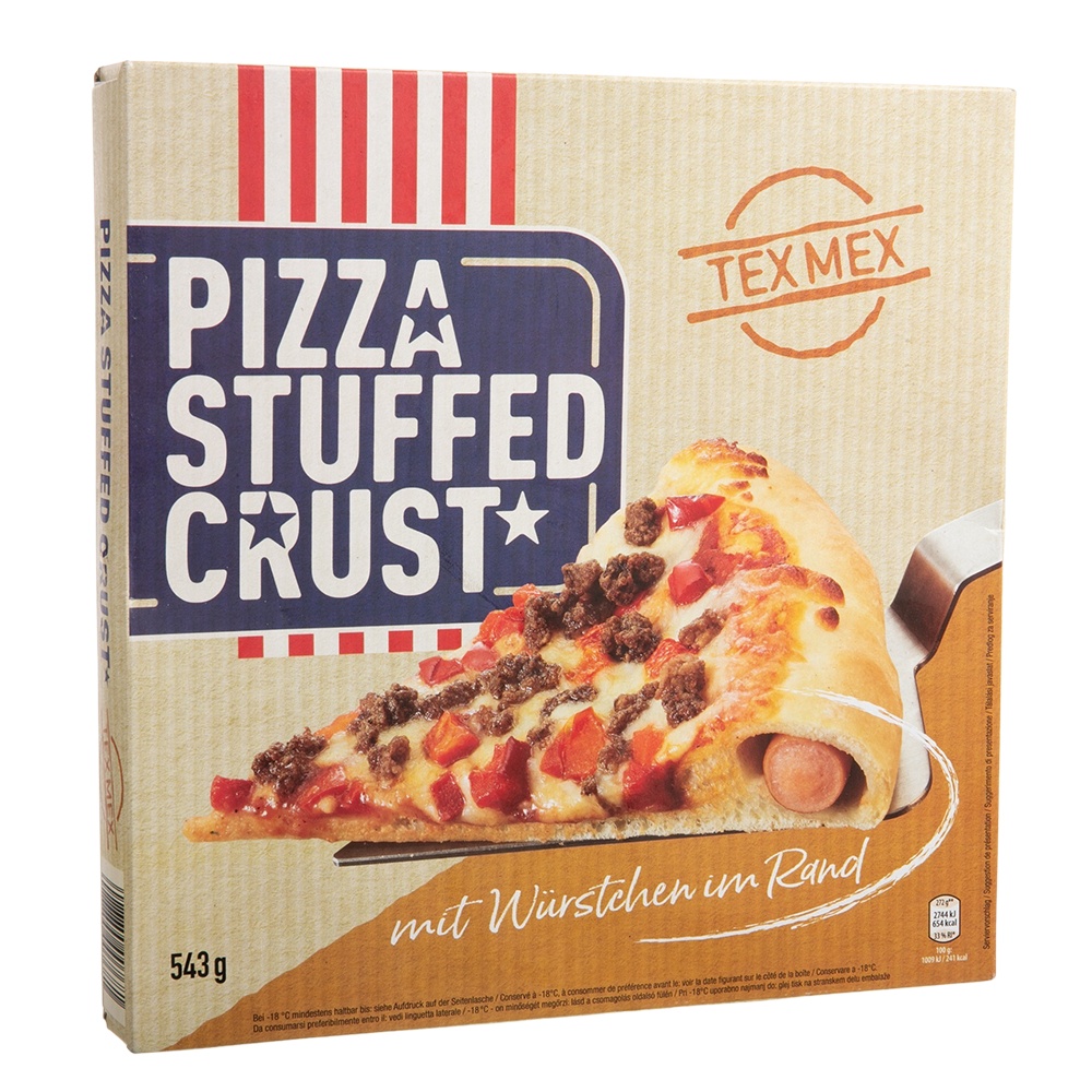 Pizza Stuffed Crust gusto Tex Mex