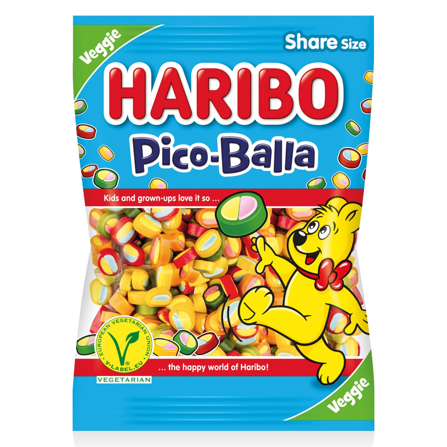 HARIBO Pico-Balla gumicukorka, 175 g