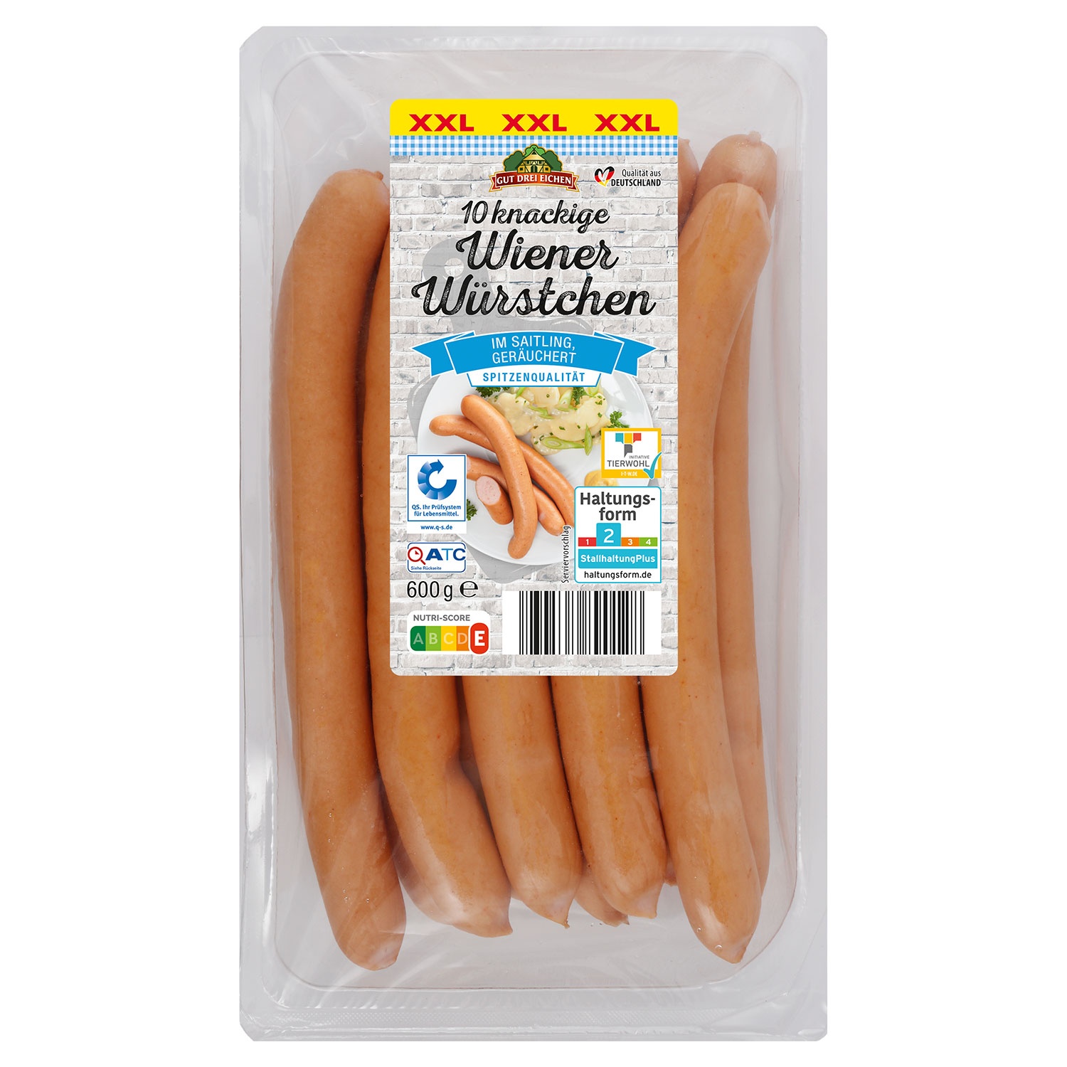 GUT DREI EICHEN Wiener Würstchen 600 g