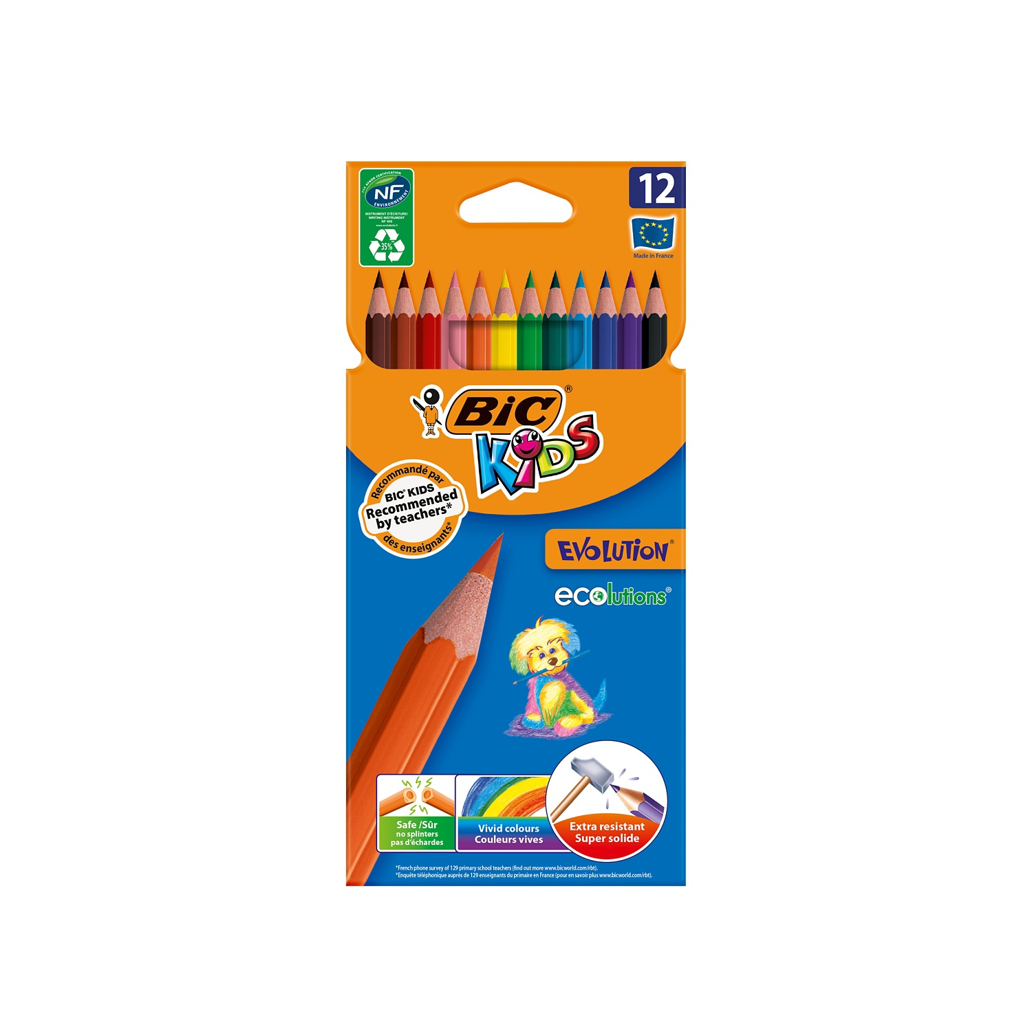 BIC Matite colorate, 12 pezzi