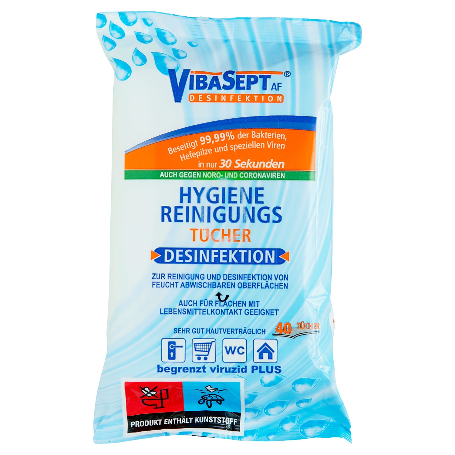VIBASEPT AF® Hygiene-Spray oder -Tücher