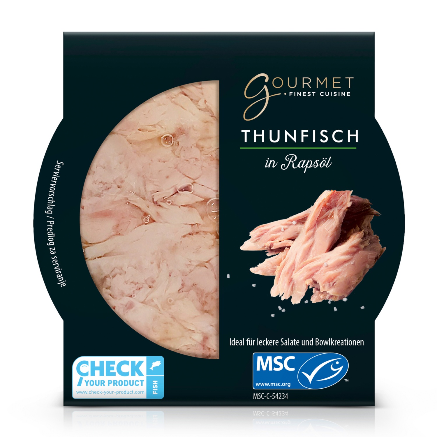 GOURMET MSC Thunfischfilet Mix in Rapsöl