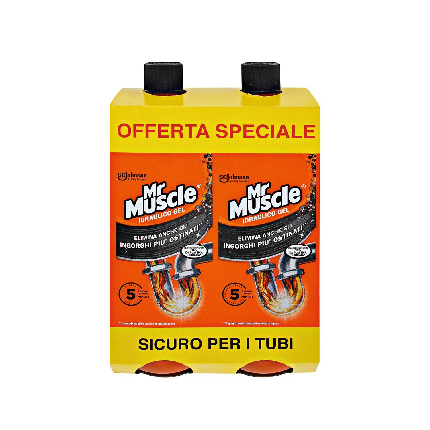 MR. MUSCLE Disgorgante liquido gel