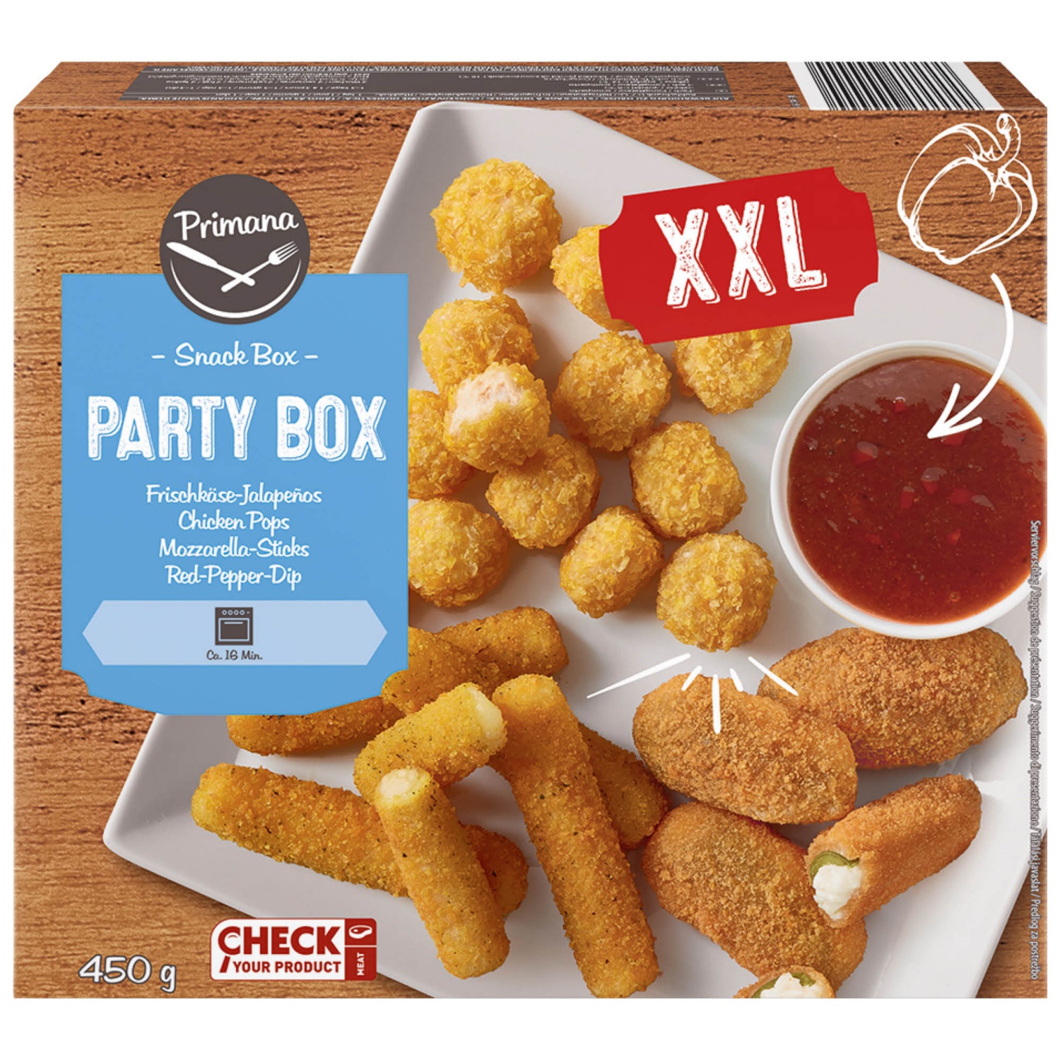 PRIMANA Party snackbox XXL, box 2