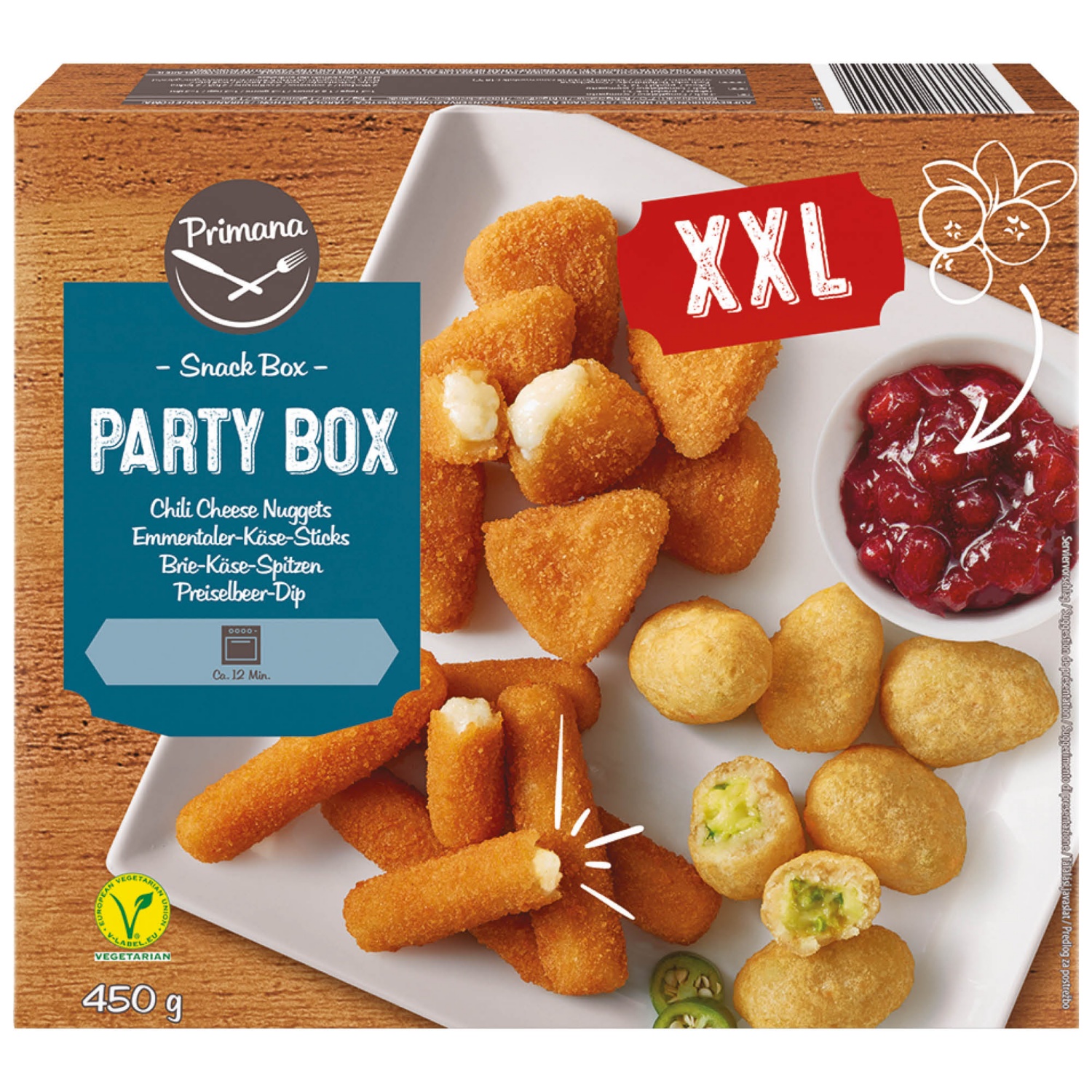 PRIMANA Party Snackbox XXL, Box 1