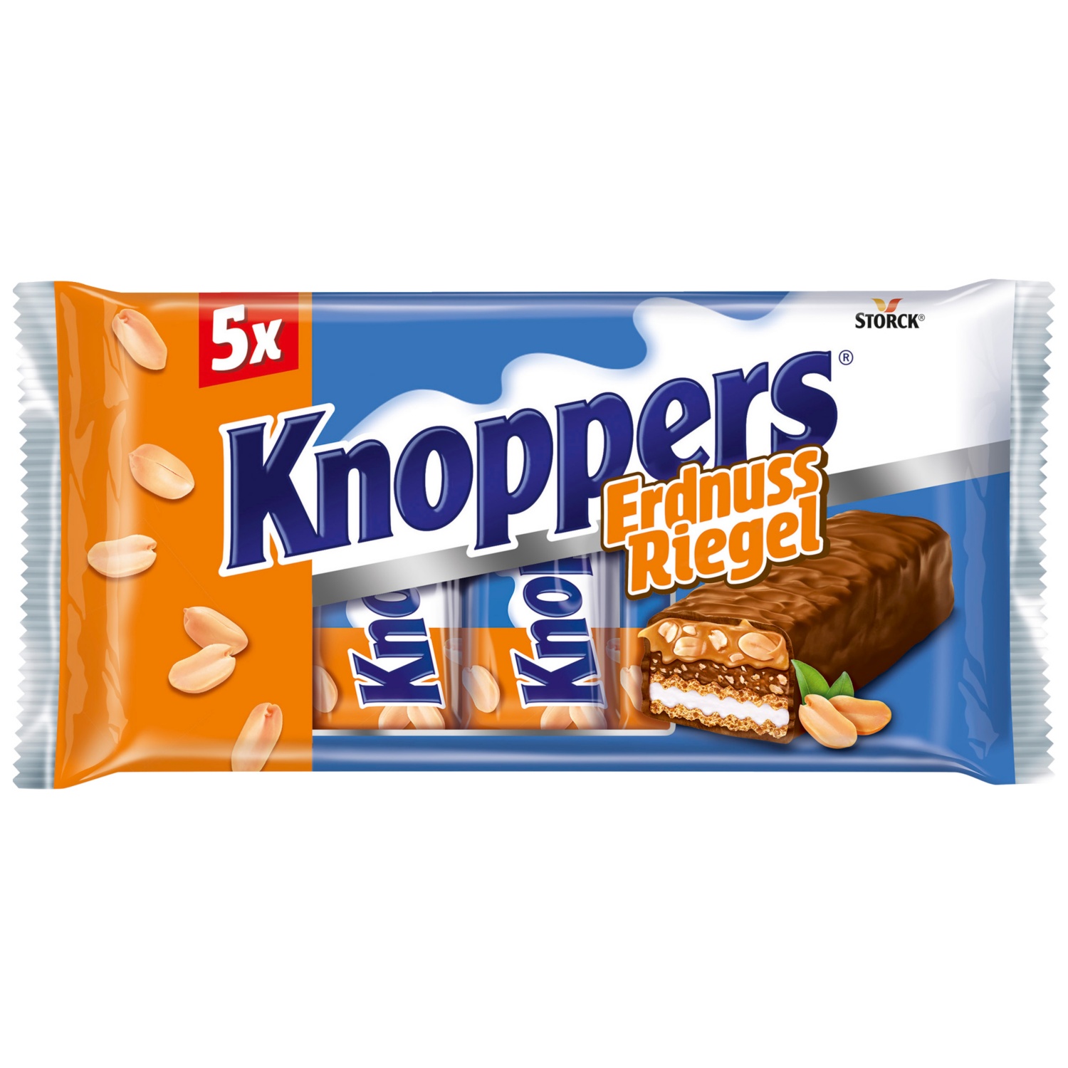 STORCK Barres aux cacahuètes Knoppers