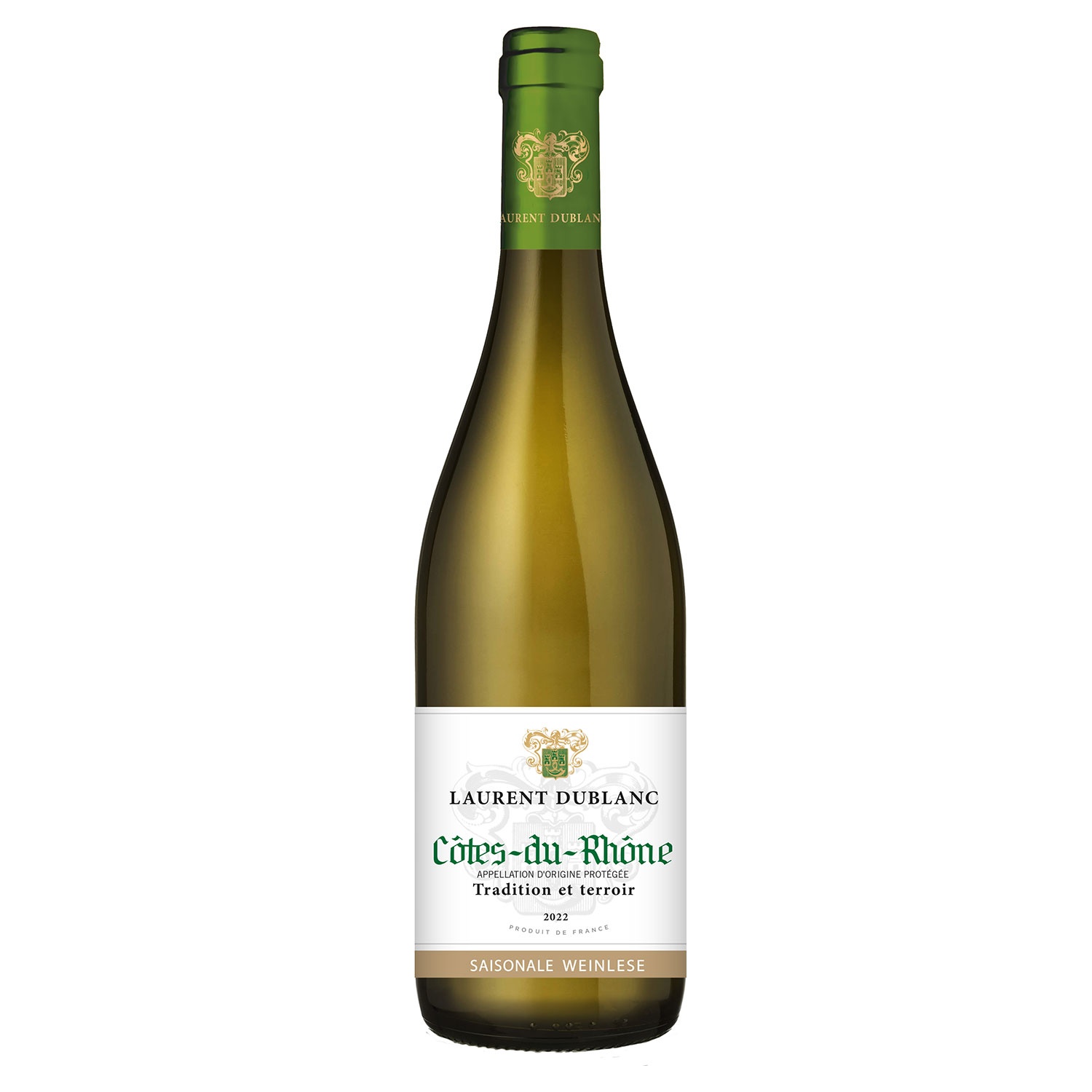 LAURENT DUBLANC 2022 Côtes du Rhône Blanc AOP 0,75 l