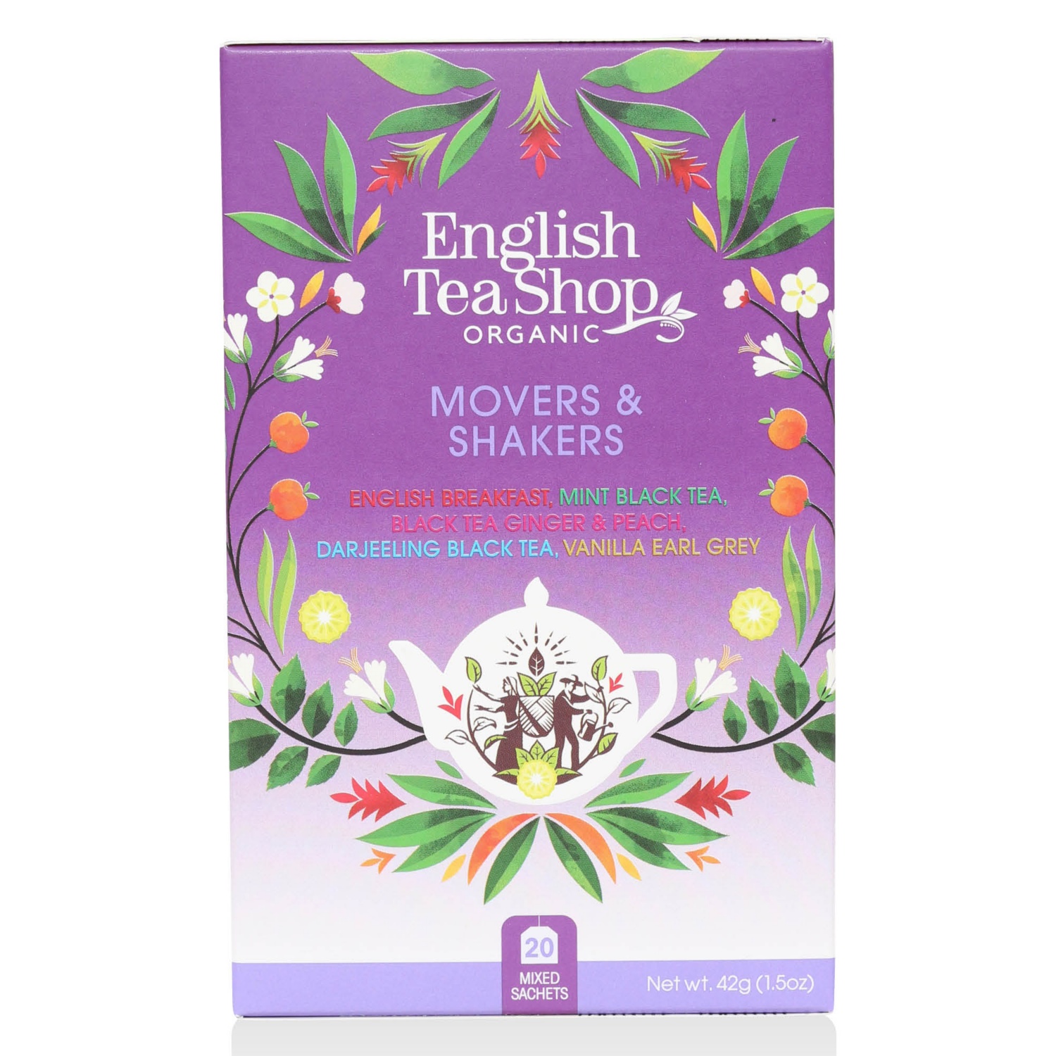 ENGLISH TEA SHOP Bio teaválogatás, Movers & Shakers