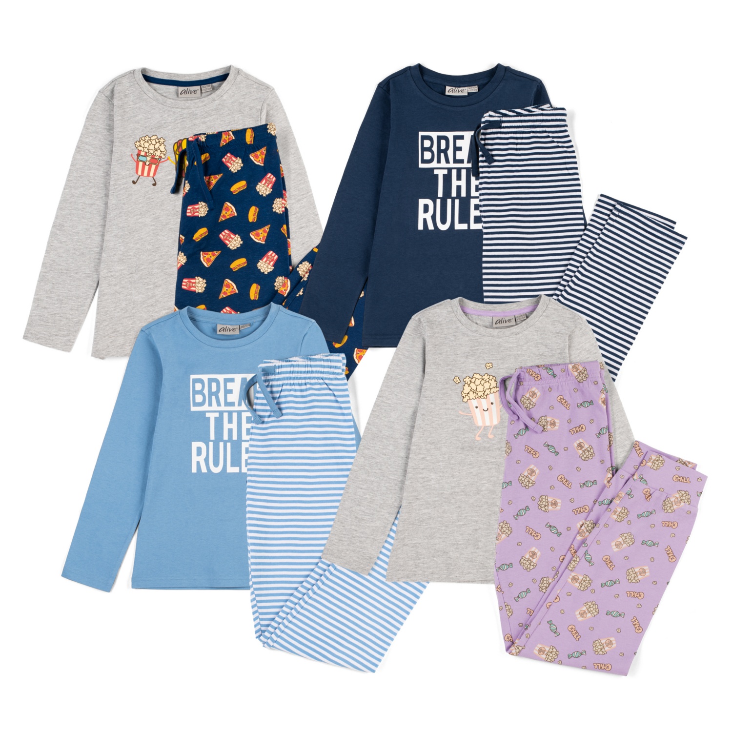 ALIVE Kleinkinder-/Kinder-Pyjama