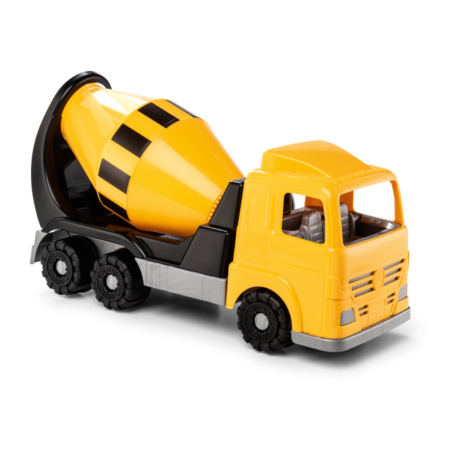 Fisher Price Grosse Baufahrzeuge, Kran, Betonmischer – OQDBRI