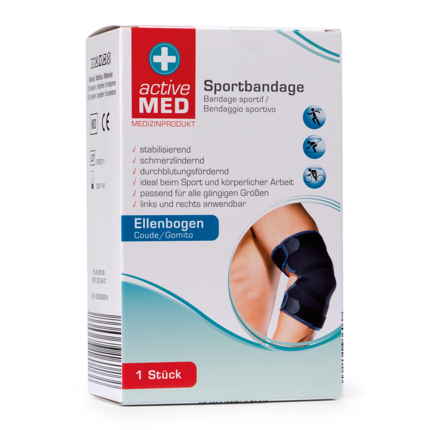 ACTIVE MED Sportbandage, Ellbogen HOFER