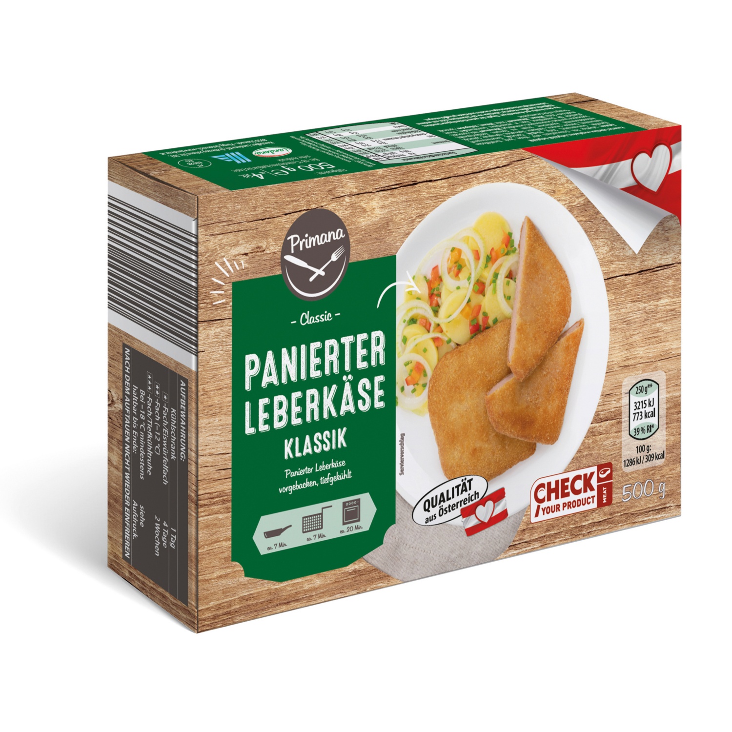 PRIMANA Panierter Leberkäse, Classic | HOFER