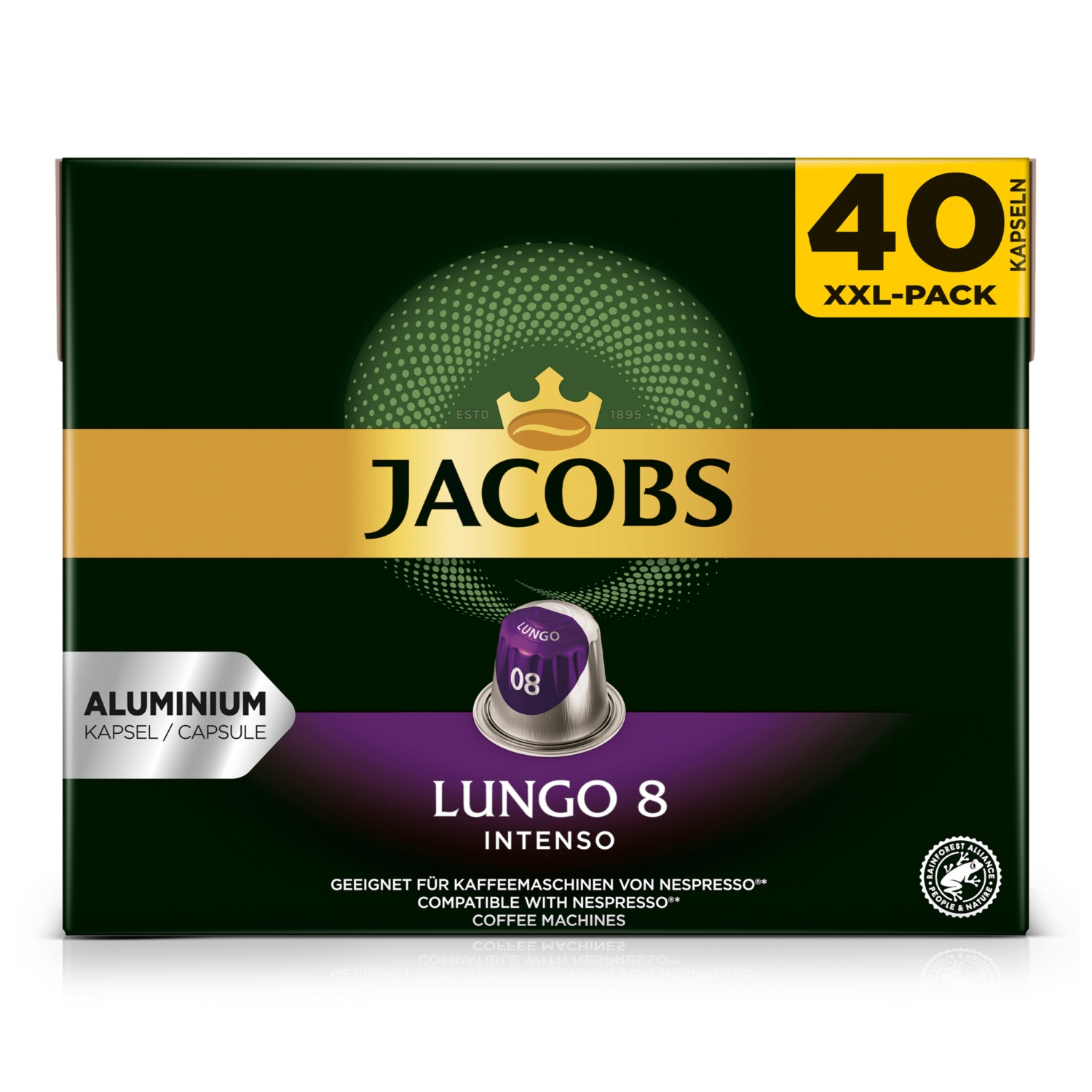 JACOBS Kaffeekapseln, Lungo Intenso
