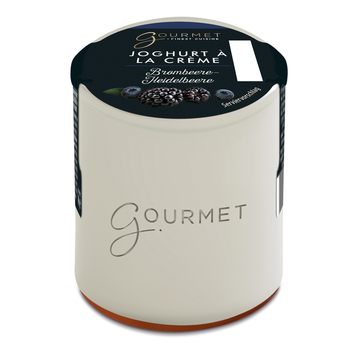 GOURMET FINEST CUISINE Joghurt à la creme, Brombeer-Heidelbeere