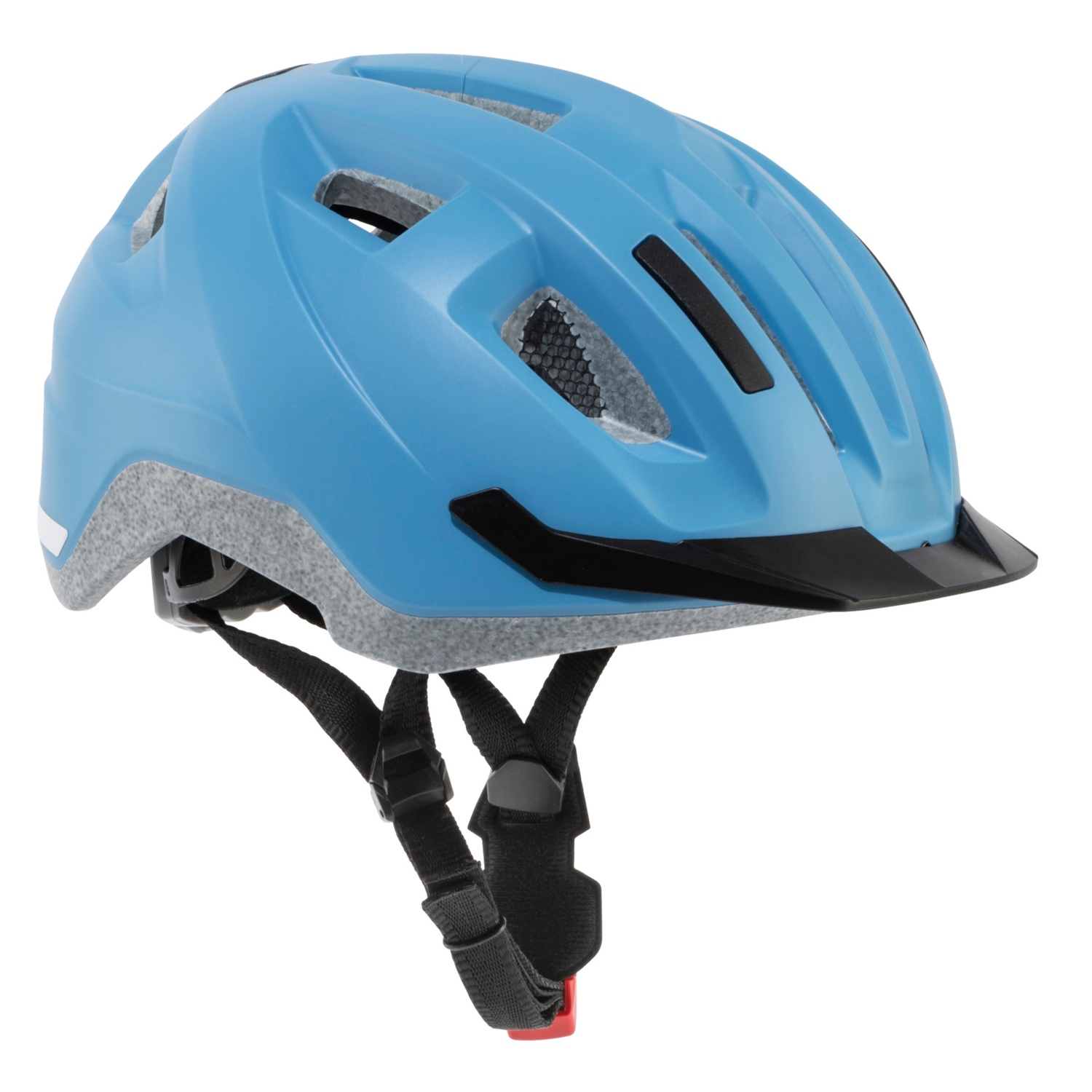 BIKEMATE Fahrradhelm für Erwachsene, Gr. SM, Blau matt HOFER