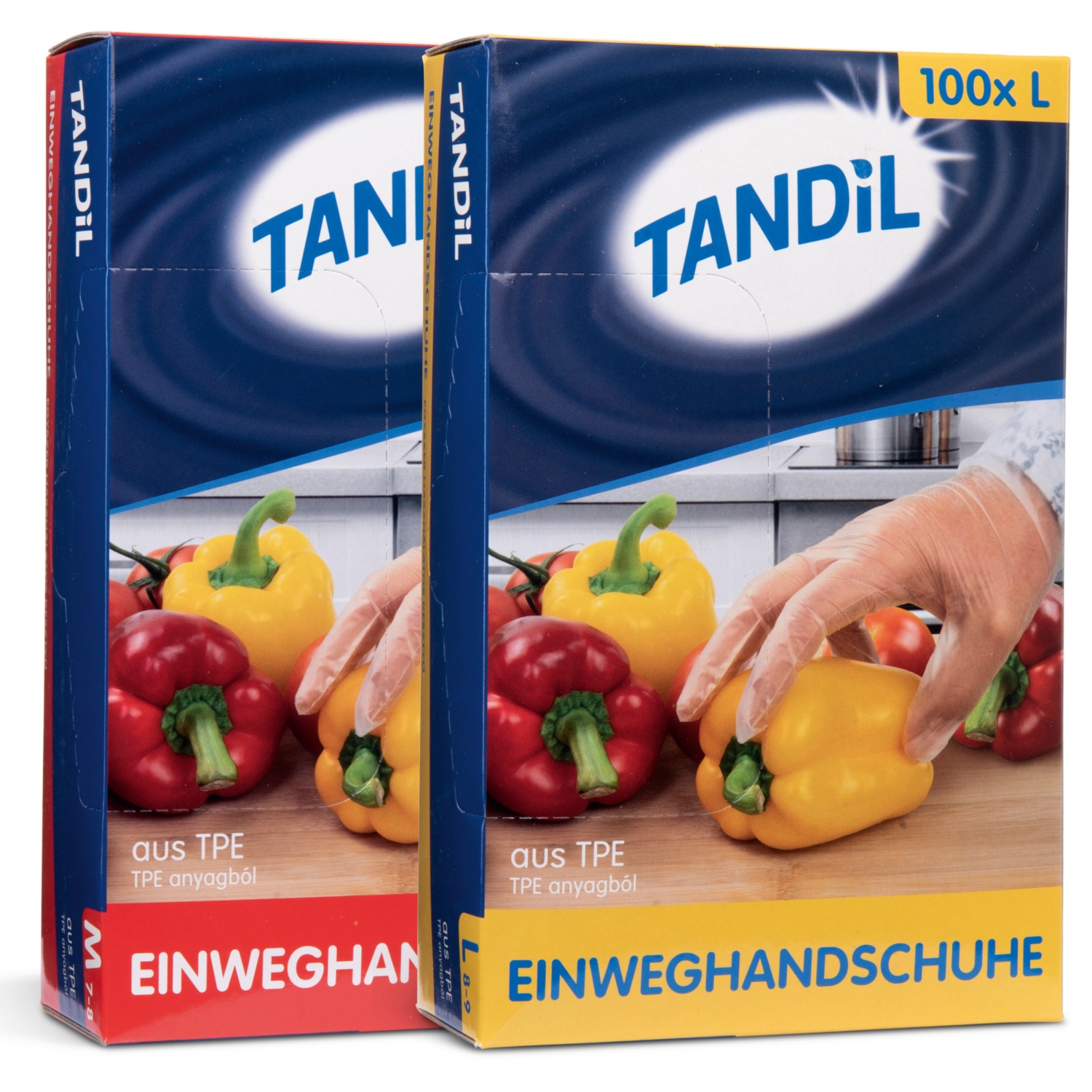 TANDIL Einweghandschuhe aus TPE 100er