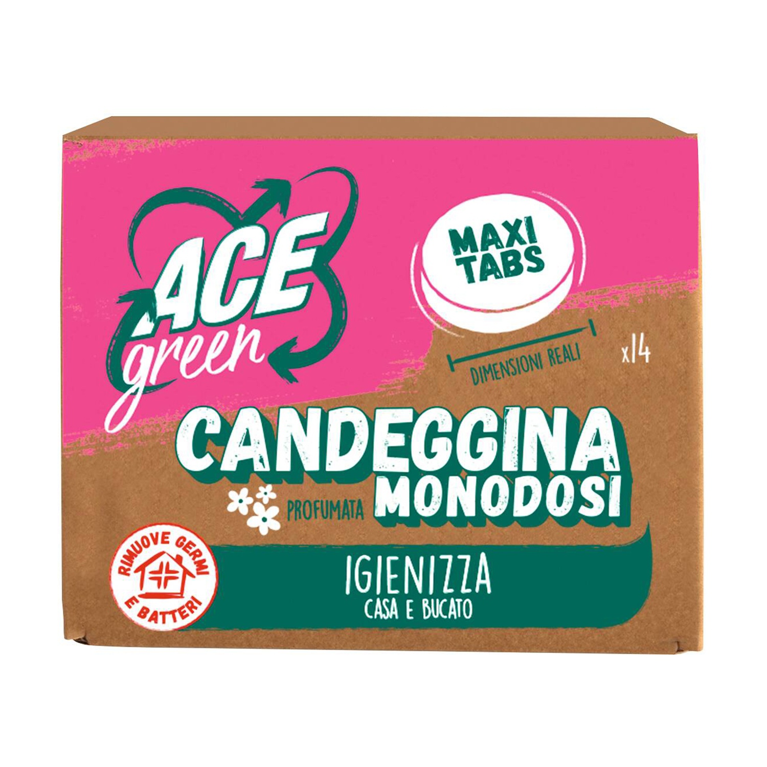 ACE GREEN Candeggina in monodosi