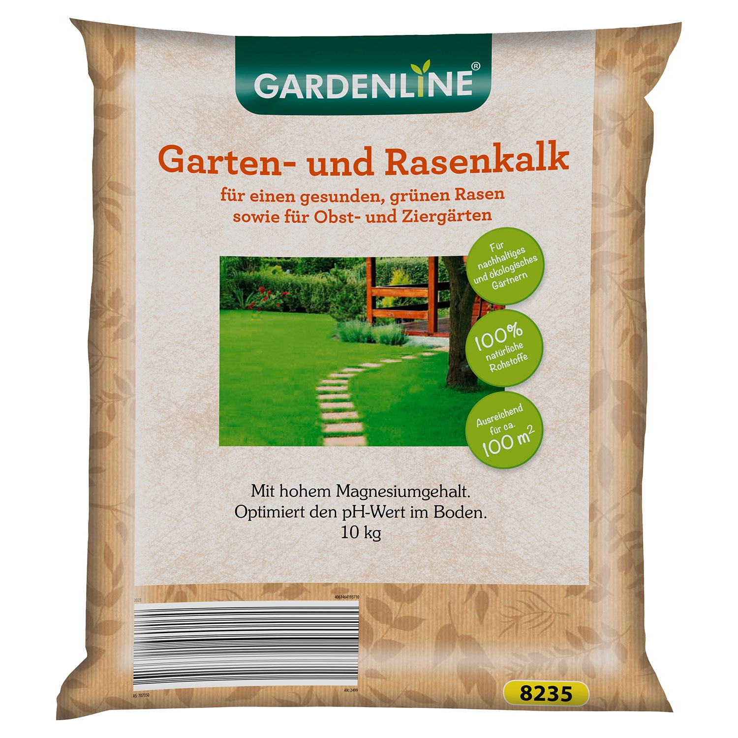 GARDENLINE® Garten- und Rasenkalk 10 kg