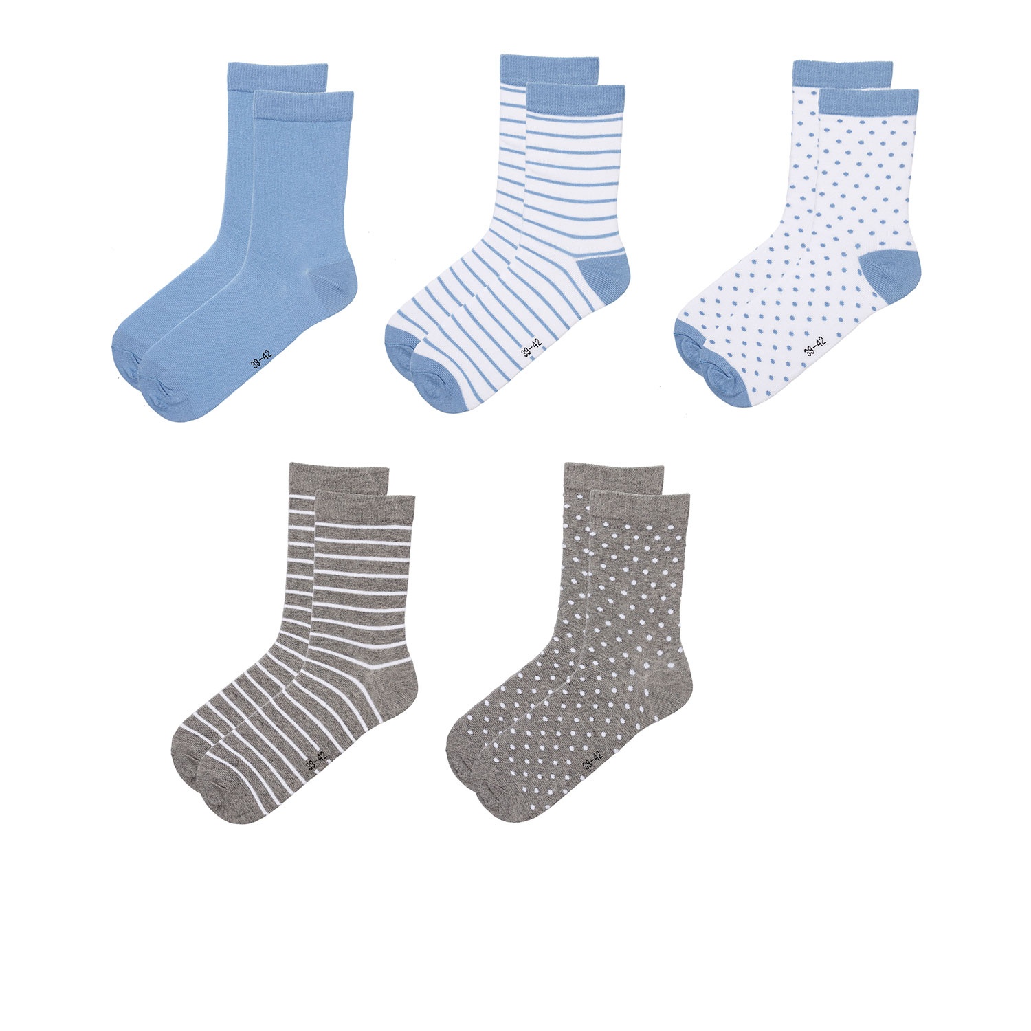 SÜD BLUE MOTION ALDI | 5 Socken, Paar Damen