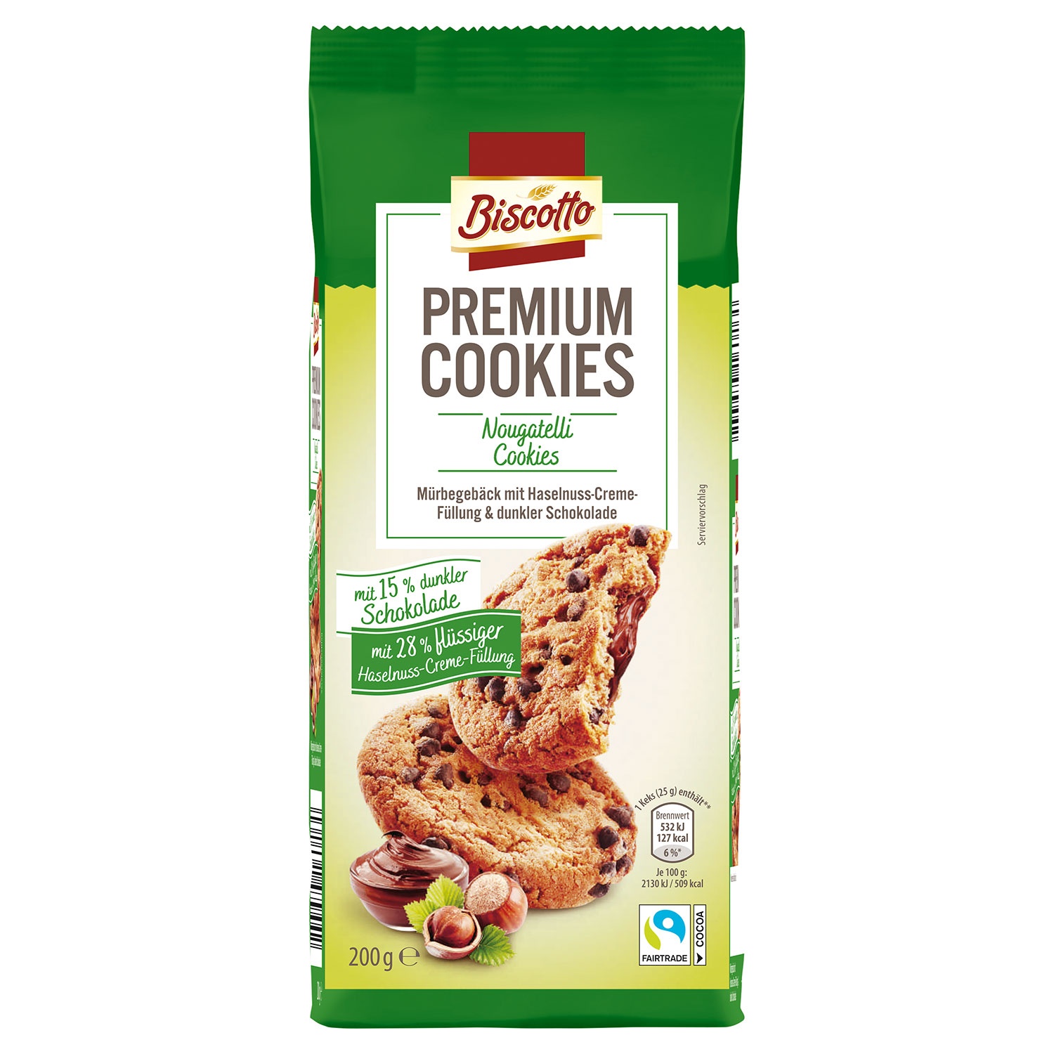 BISCOTTO Premium-Cookies 200 g