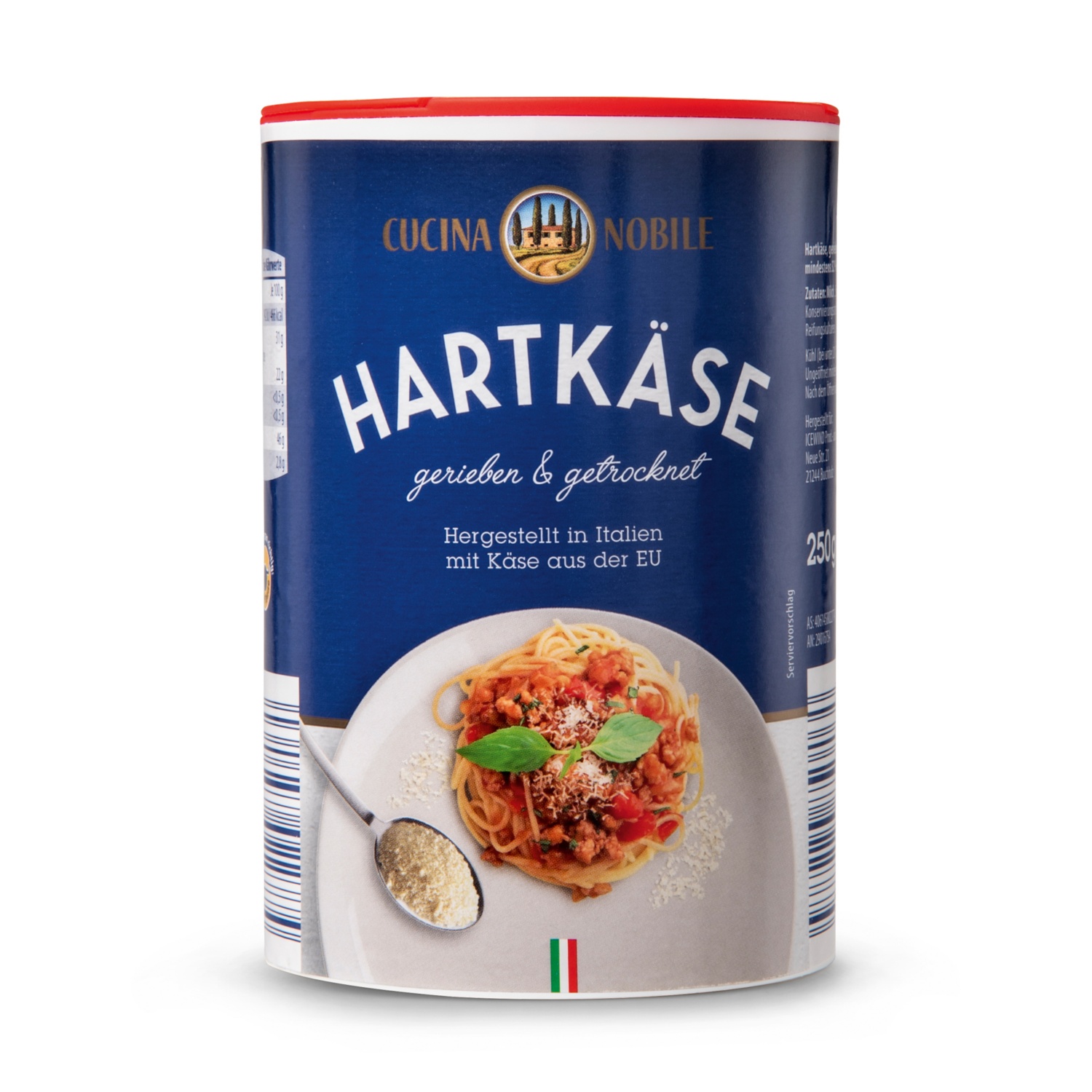 CUCINA NOBILE Hartkäse gerieben
