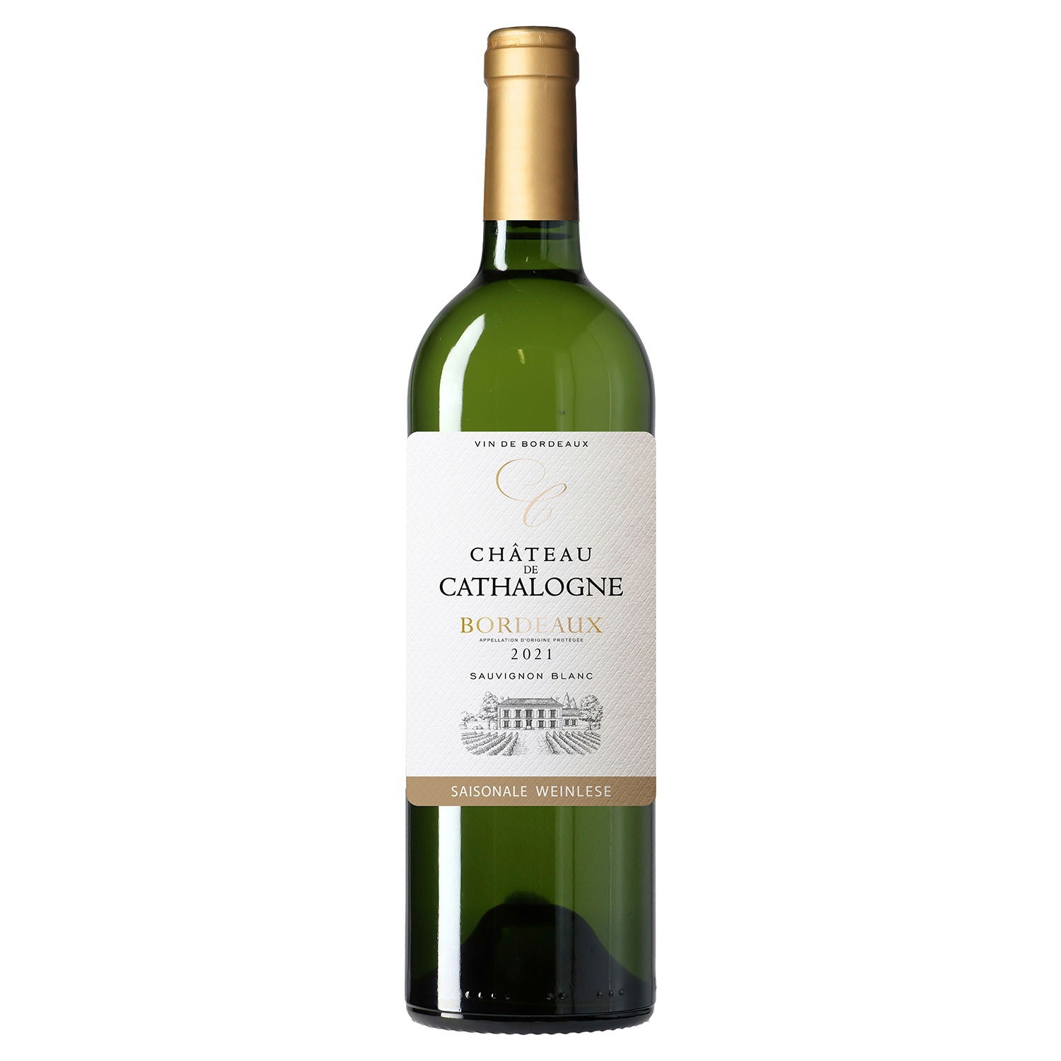 CHÂTEAU DE CATHALOGNE 2021 Sauvignon Blanc AOP 0,75 l