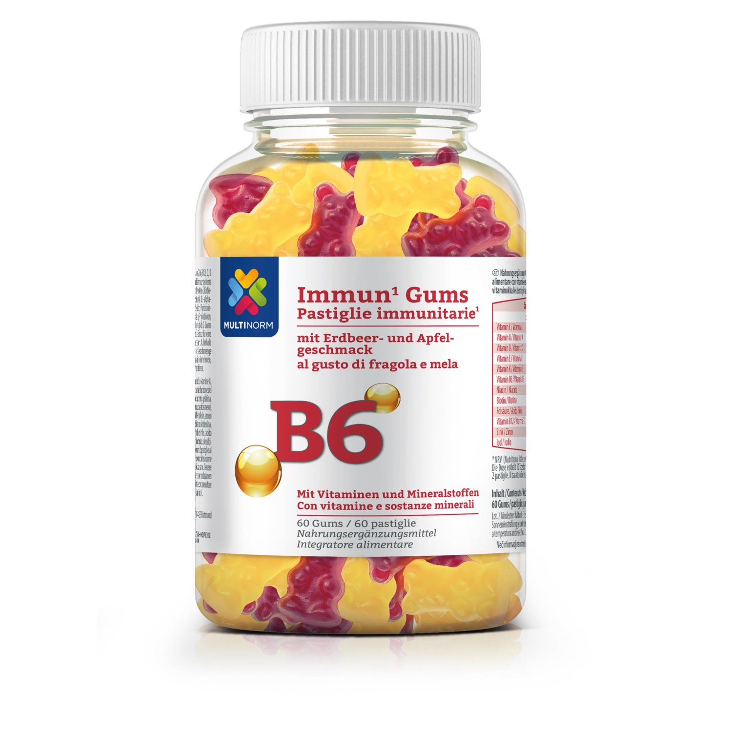 MULTINORM Vitamin Gummies, Immun Gums HOFER