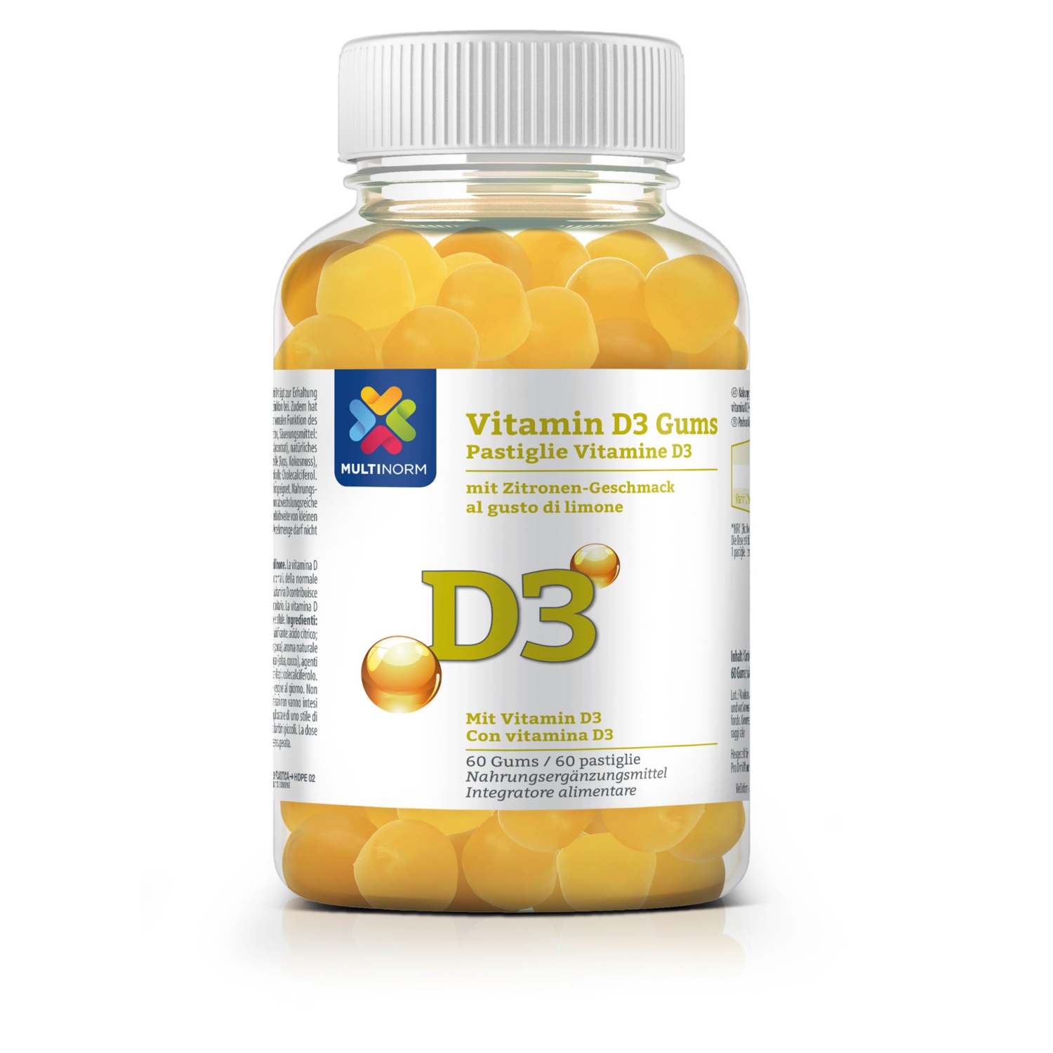 MULTINORM Vitamin Gummies, Vitamin D3 Gums HOFER