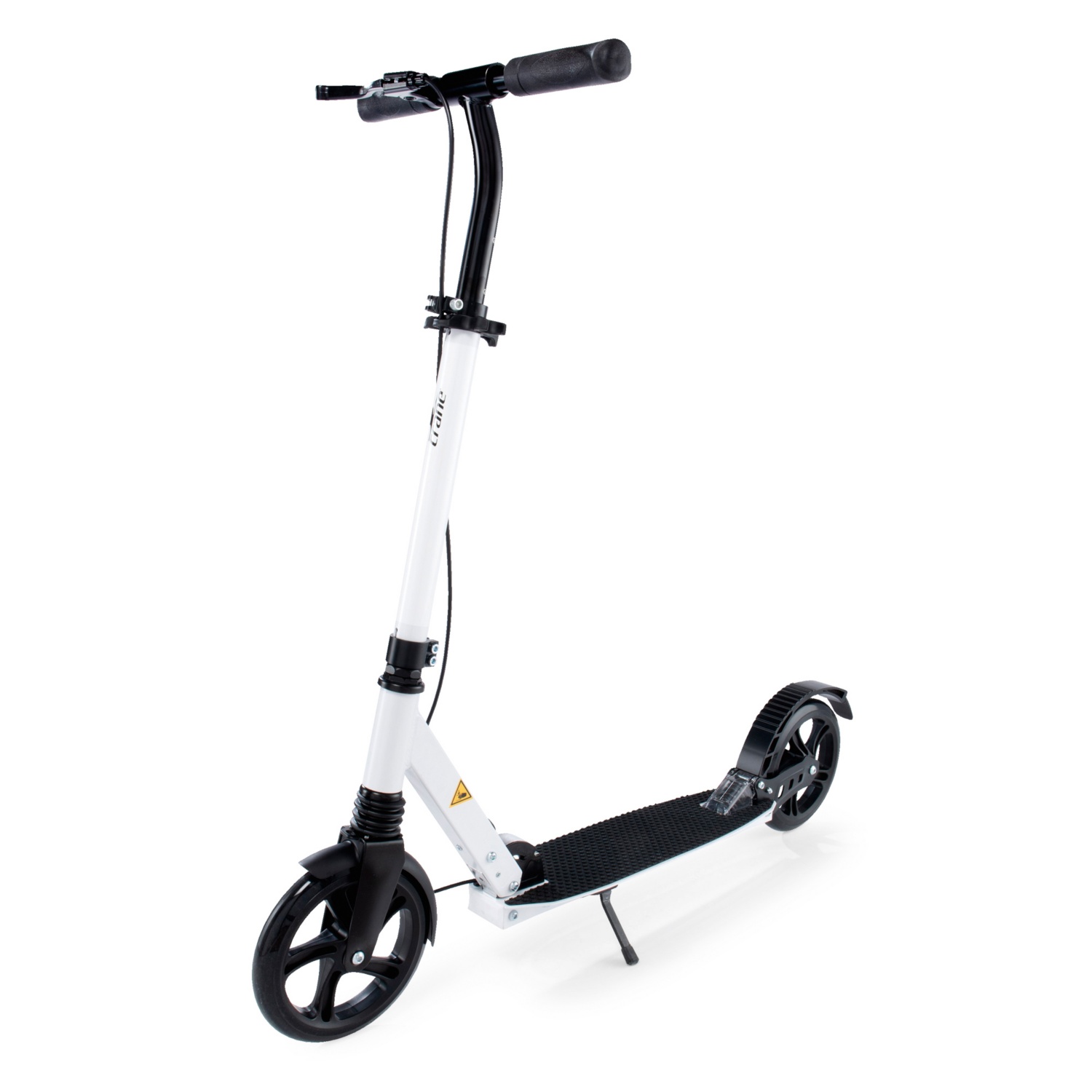 Scooter CRANE Pliable - Roues 200mm - Blanc - Enfants/Adultes Jusqu'à 100kg