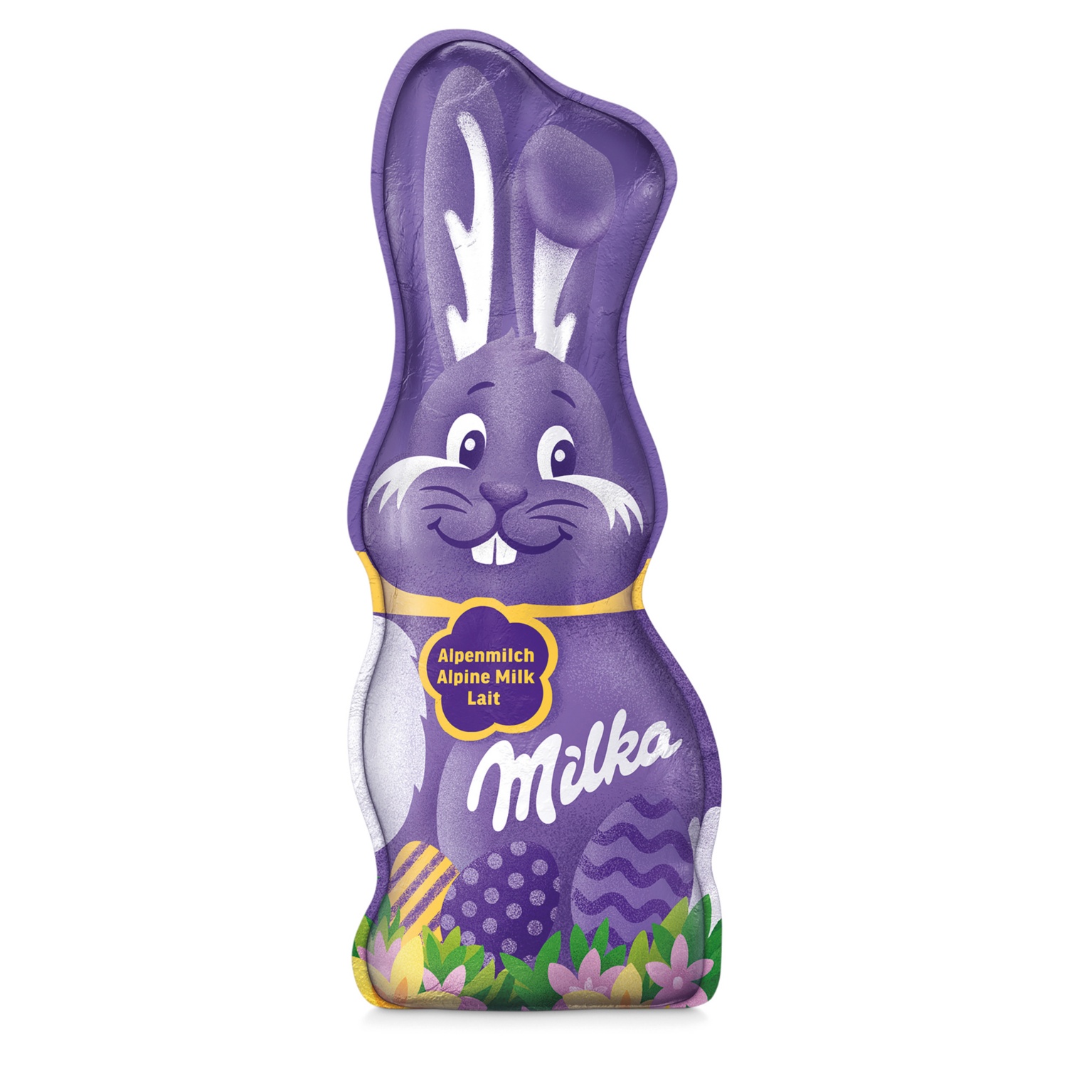 MILKA Schmunzelhase, Alpenmilch