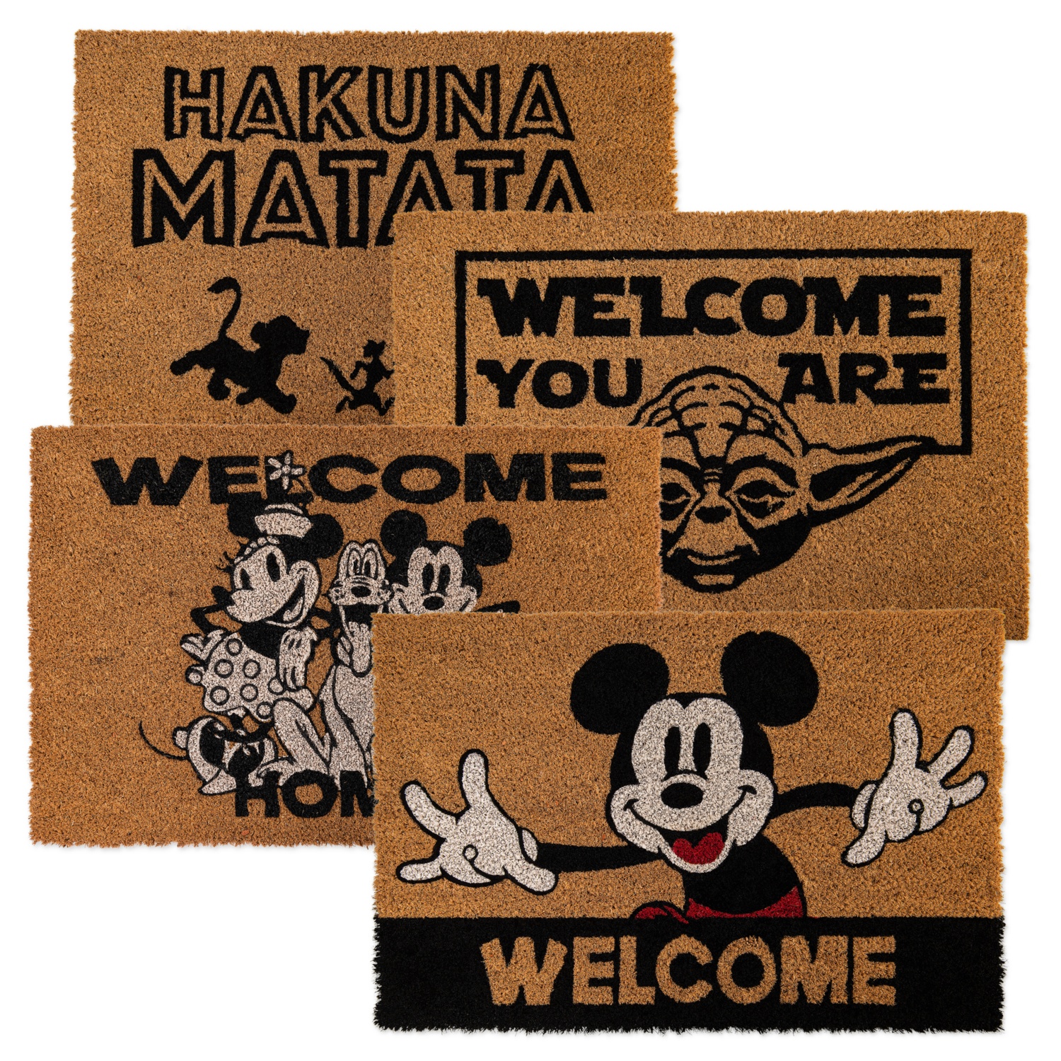 DISNEY Kokos-Fußmatte