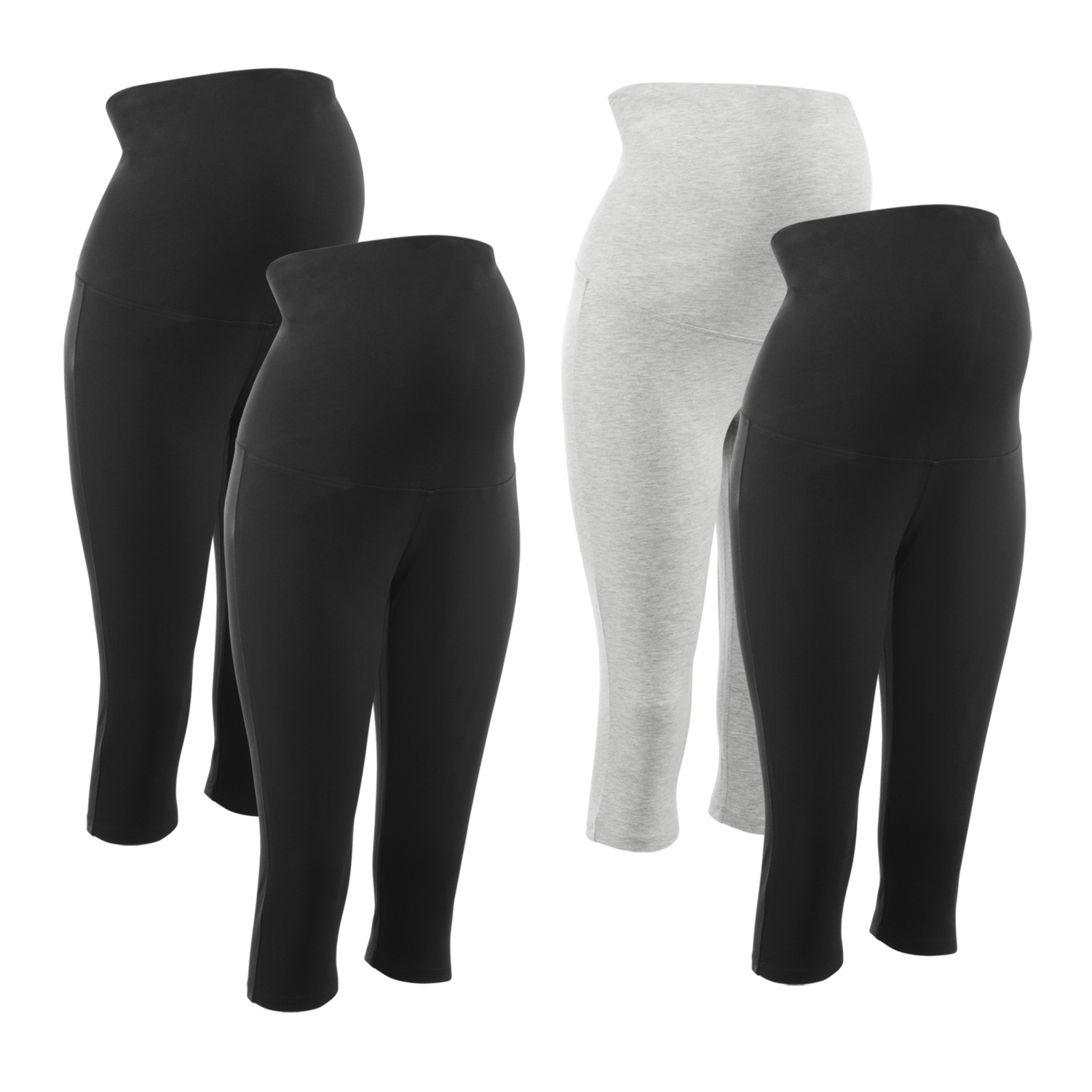 BLUE MOTION Damen-Umstandsleggings, Doppelpkg.