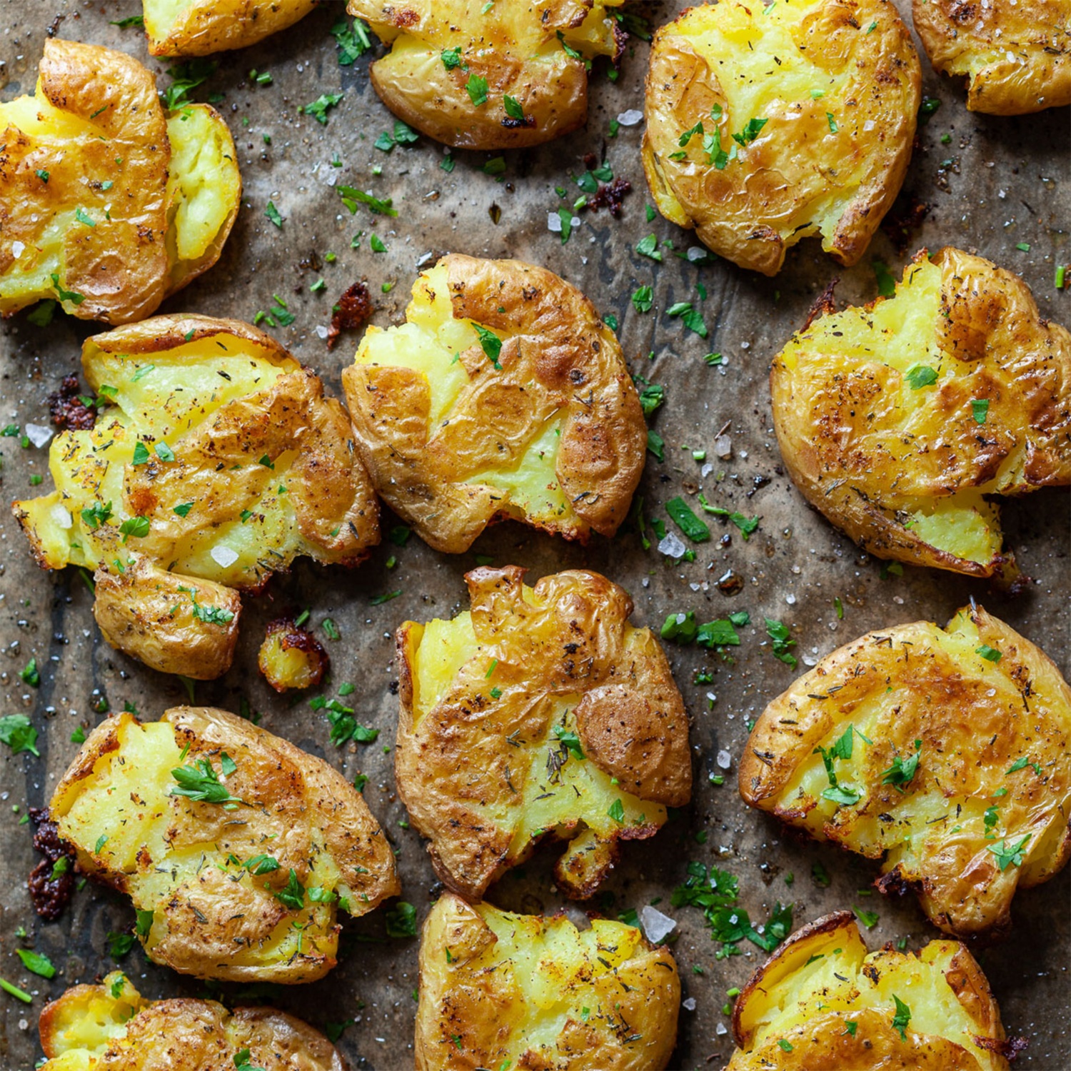 Stampfkartoffeln aus dem Ofen Rezept | HOFER Rezeptwelt