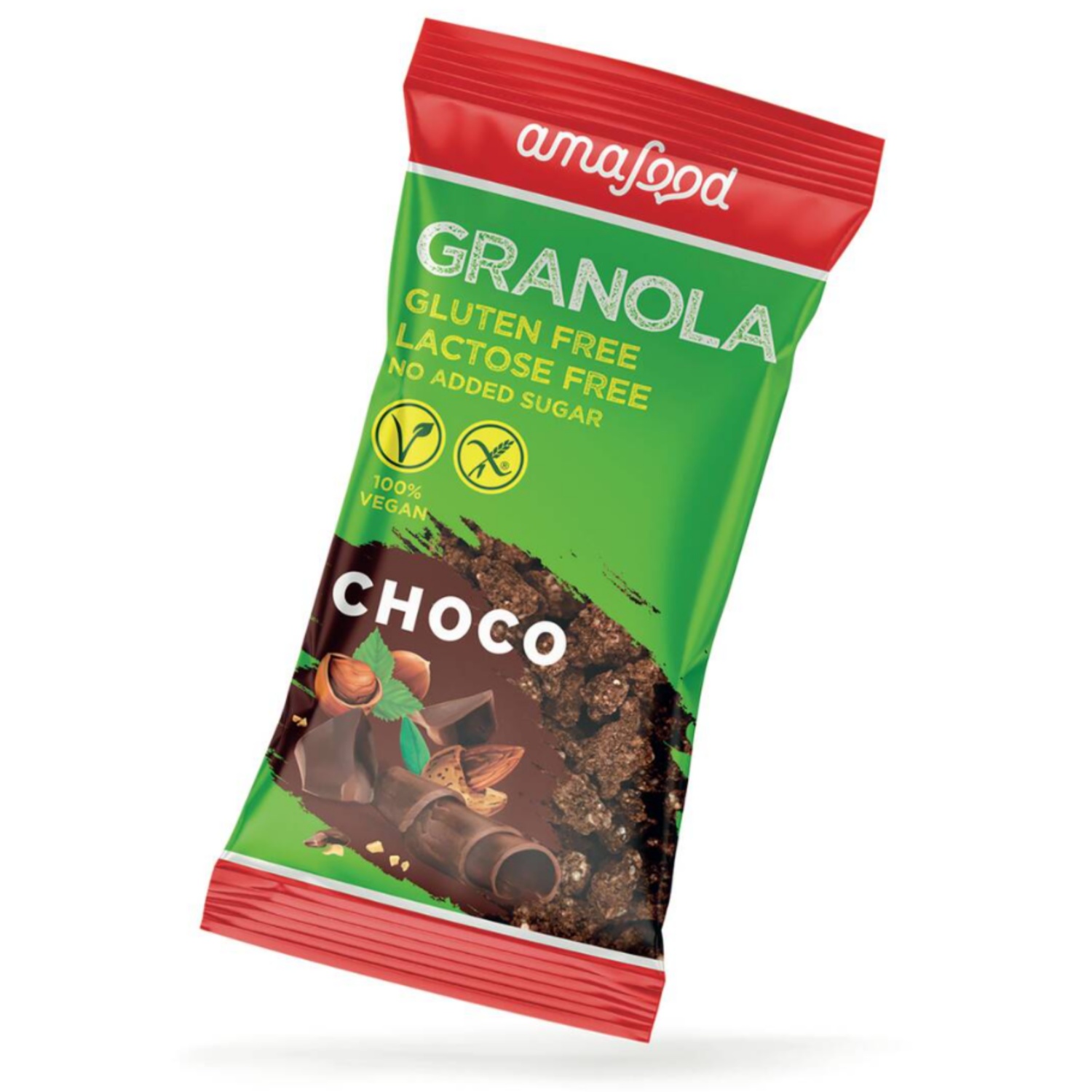 AMAFOOD Mini granola, čokolada