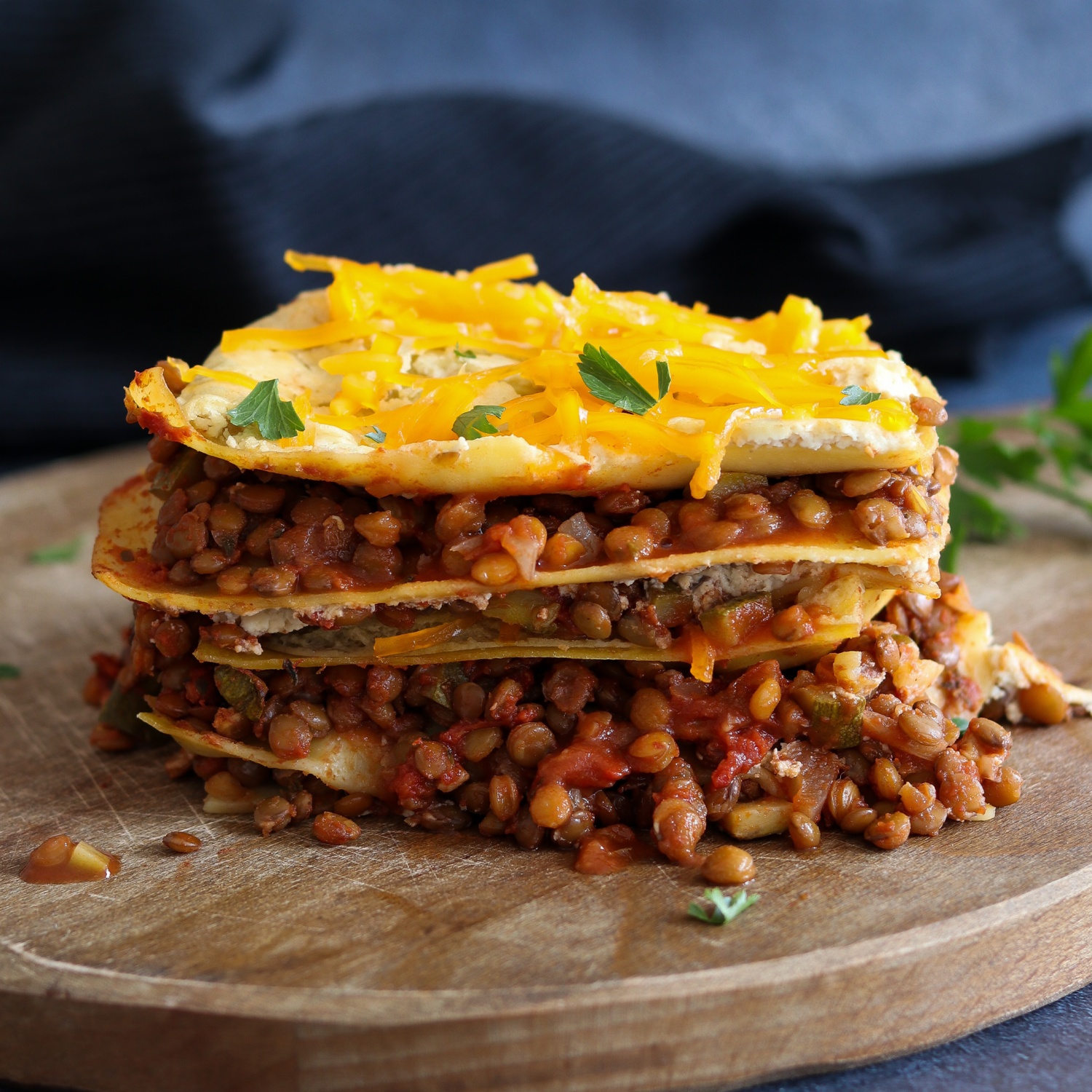 Vegane Lasagne mit Linsen und Zucchini Rezept | HOFER Rezeptwelt