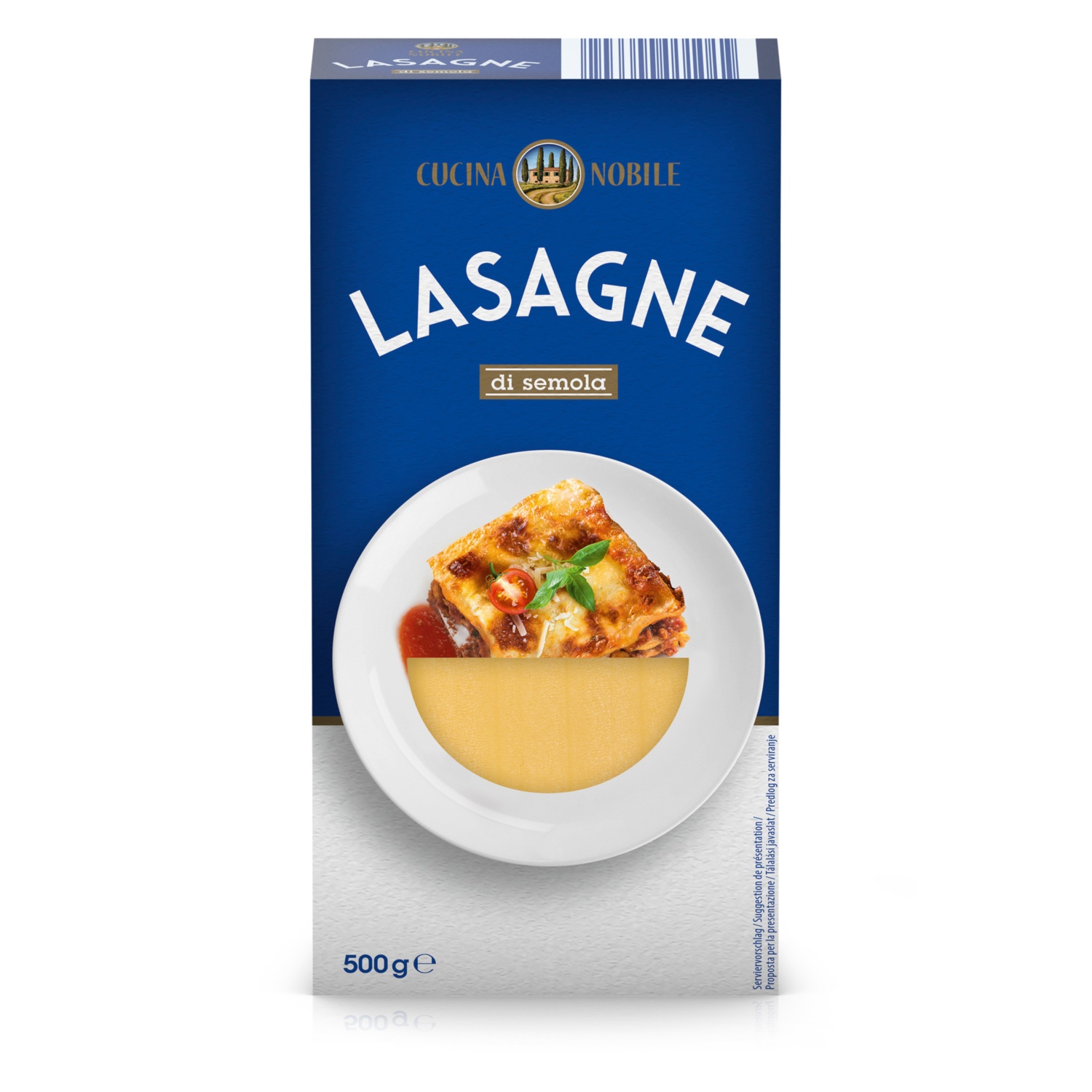 CUCINA NOBILE Lasagneblätter, Natur