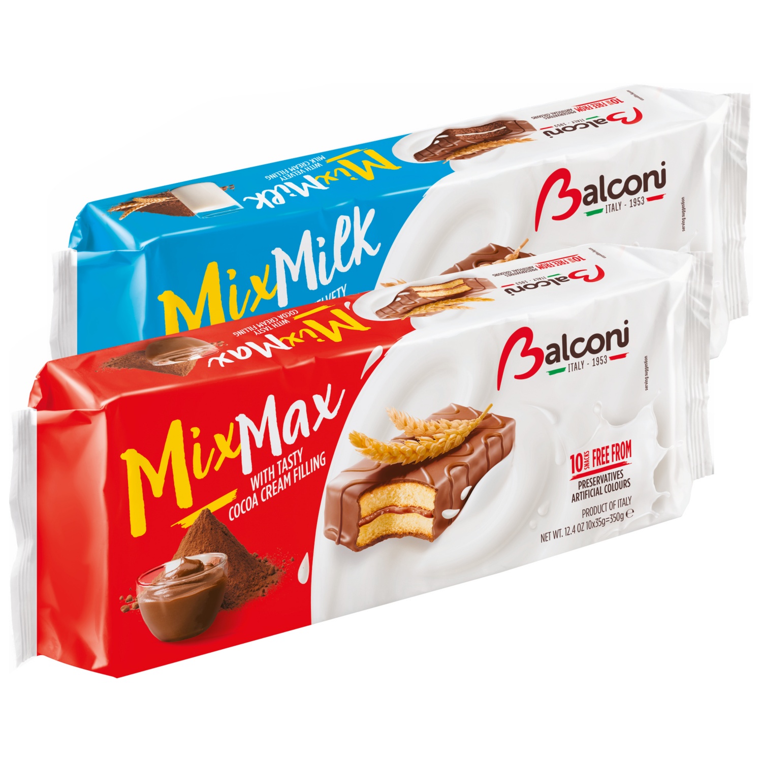 Balconi Mix Milk 10 x 35g