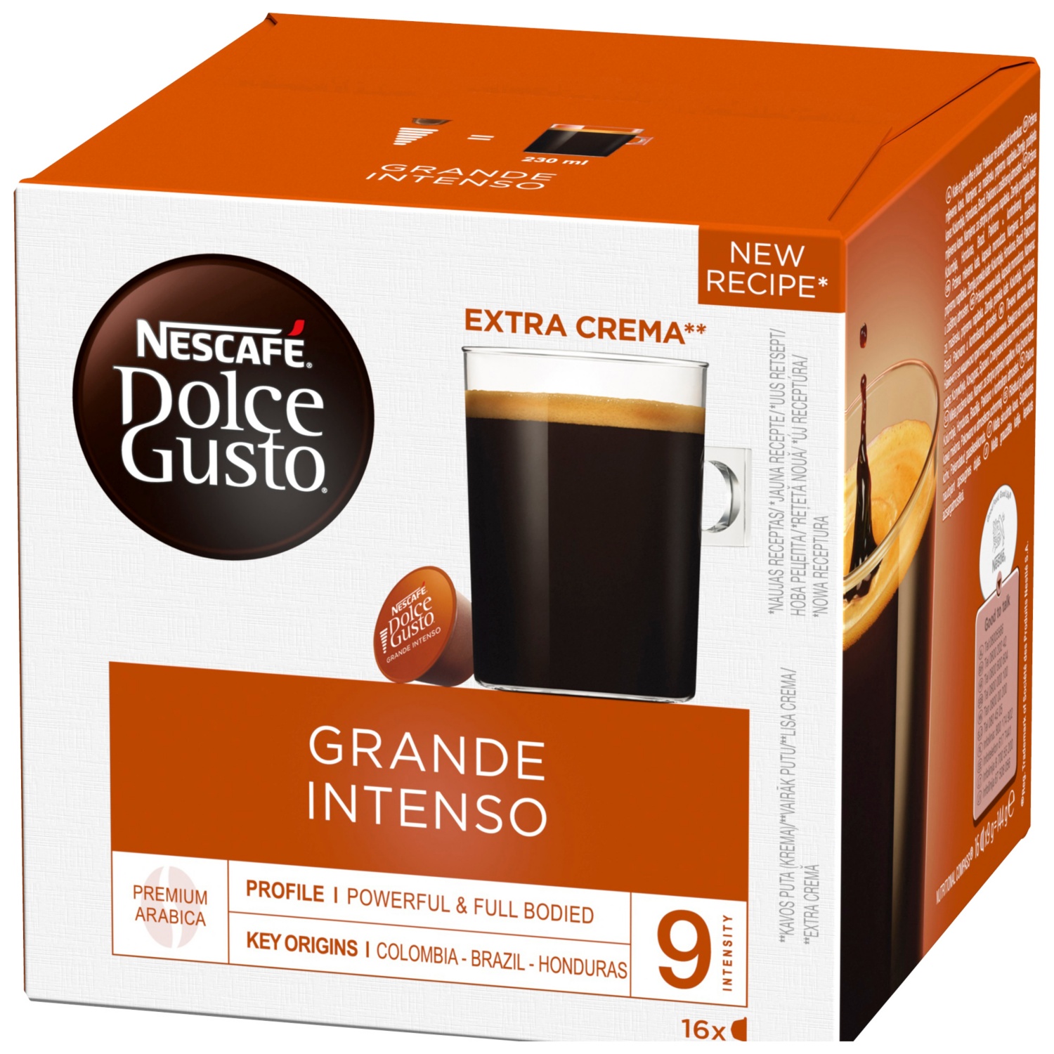 DOLCE GUSTO Kaffeekapseln, Grande Intenso