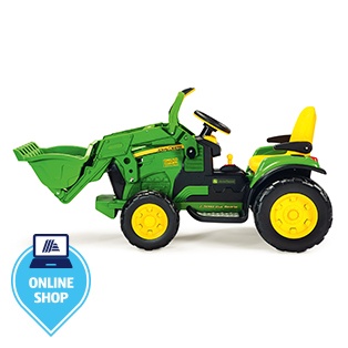 JOHN DEERE E-Traktor, Frontlader