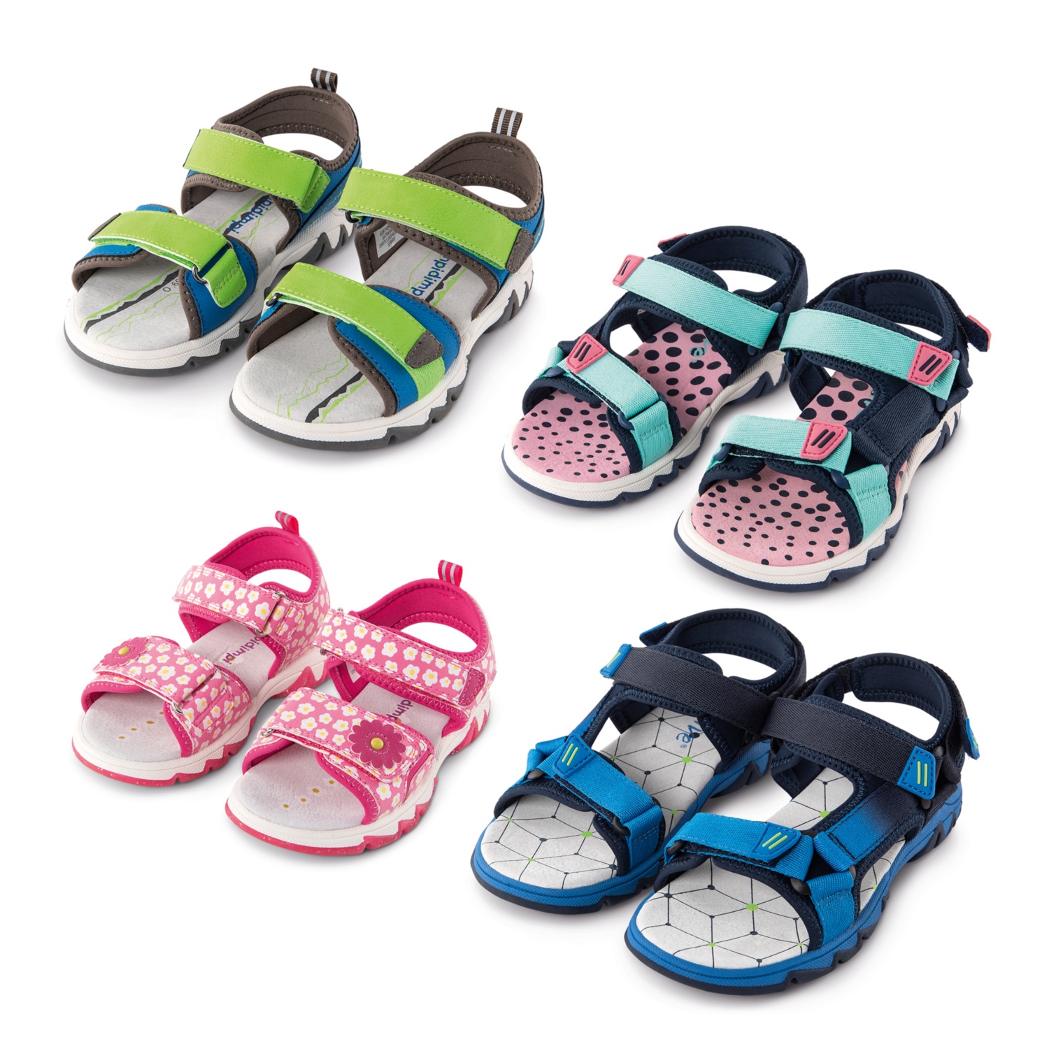 IMPIDIMPI Kleinkinder-/Kinder-Outdoorsandalen