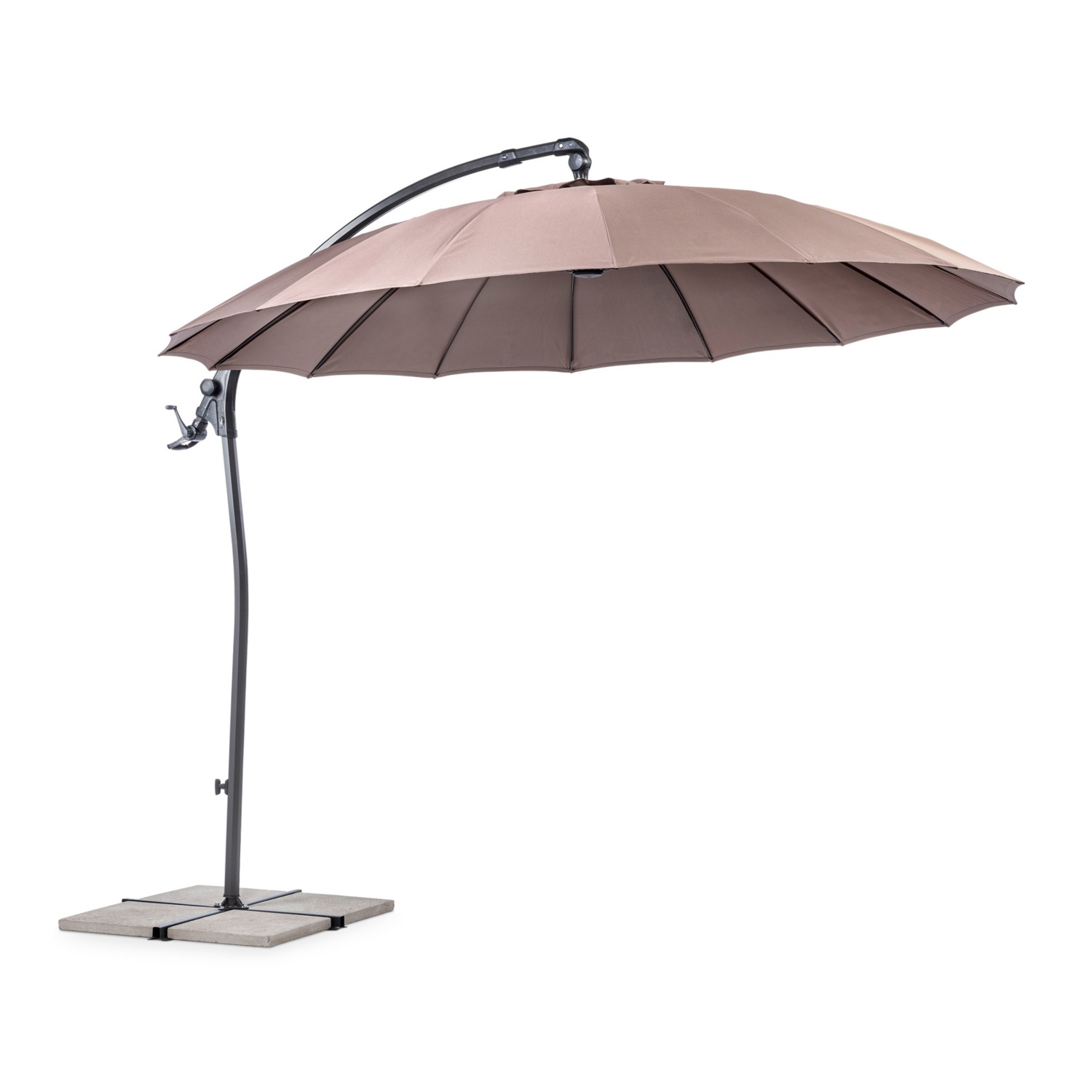 BELAVI Ampelschirm, Taupe ALDI SUISSE