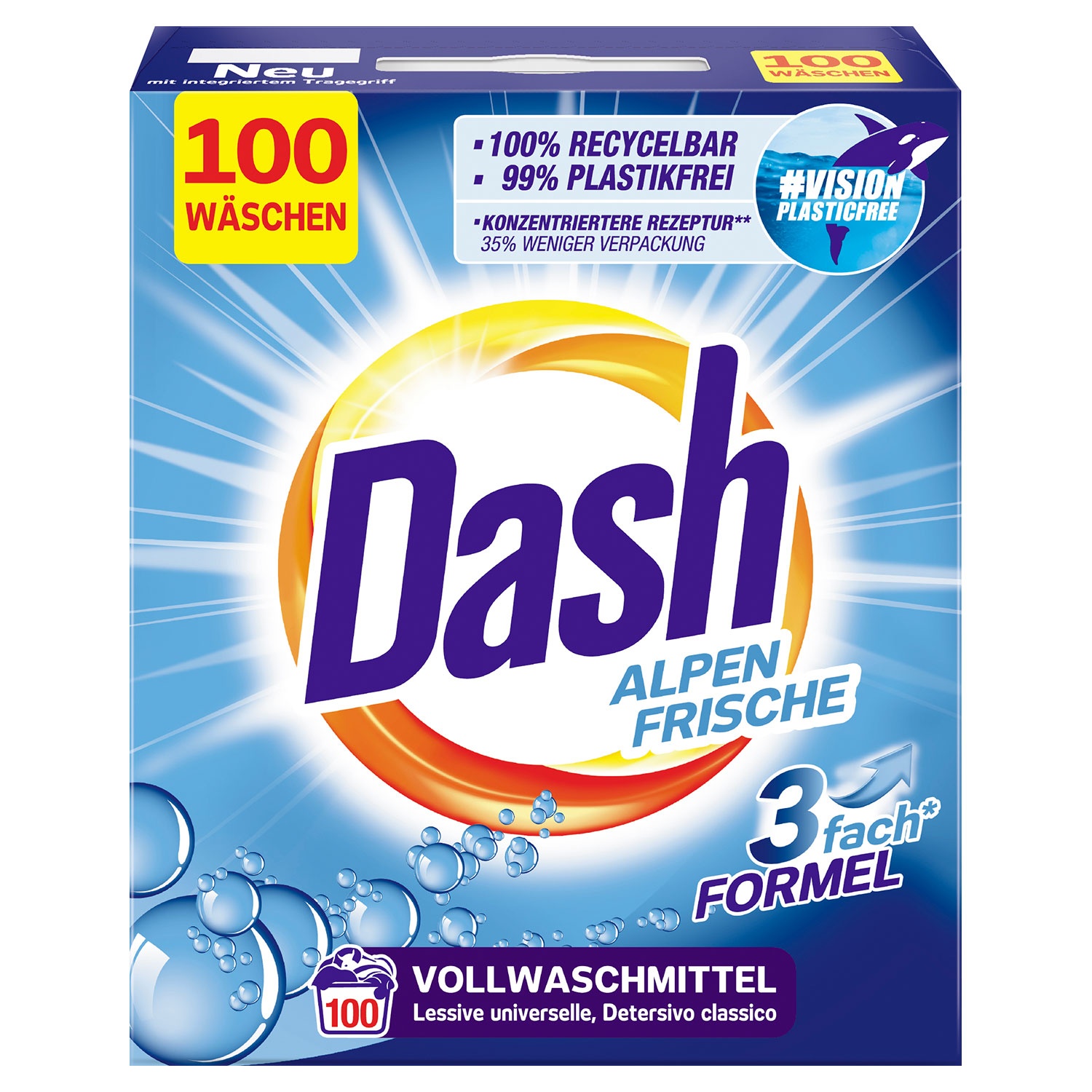 DASH Pulverwaschmittel 
