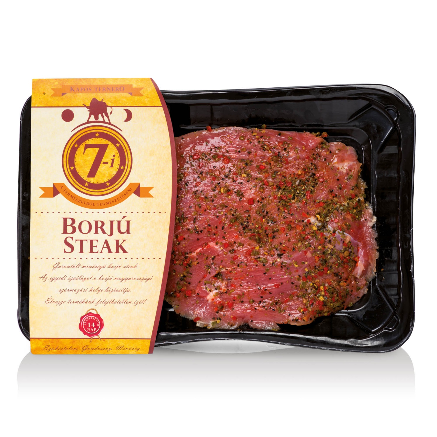 Friss borjúcomb-steak, 1 kg