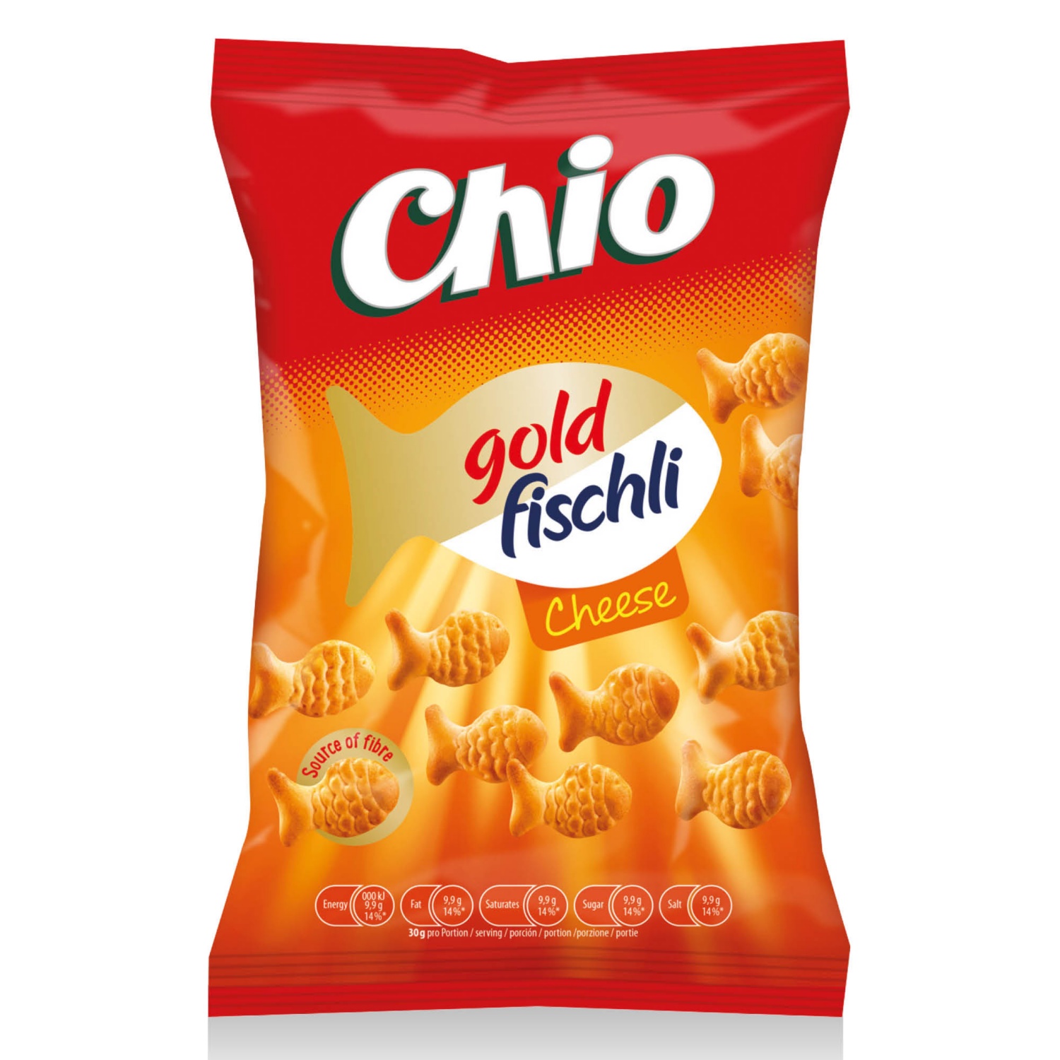 CHIO Gold Fischli, sajtos, 100 g