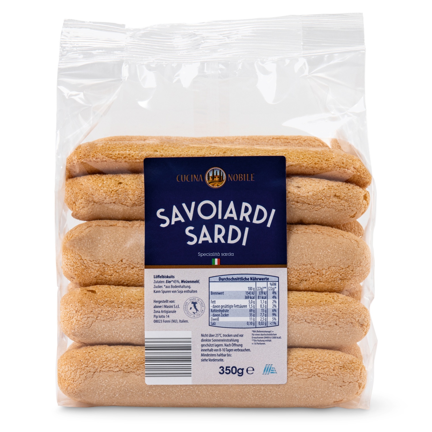 CUCINA NOBILE Savoiardi Sardi