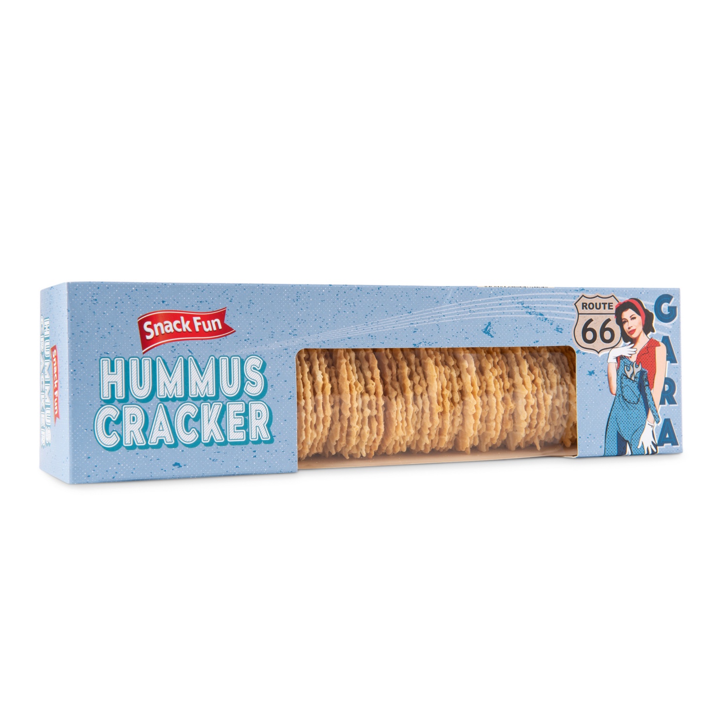 SNACK FUN Retro Cracker, Kichererbse