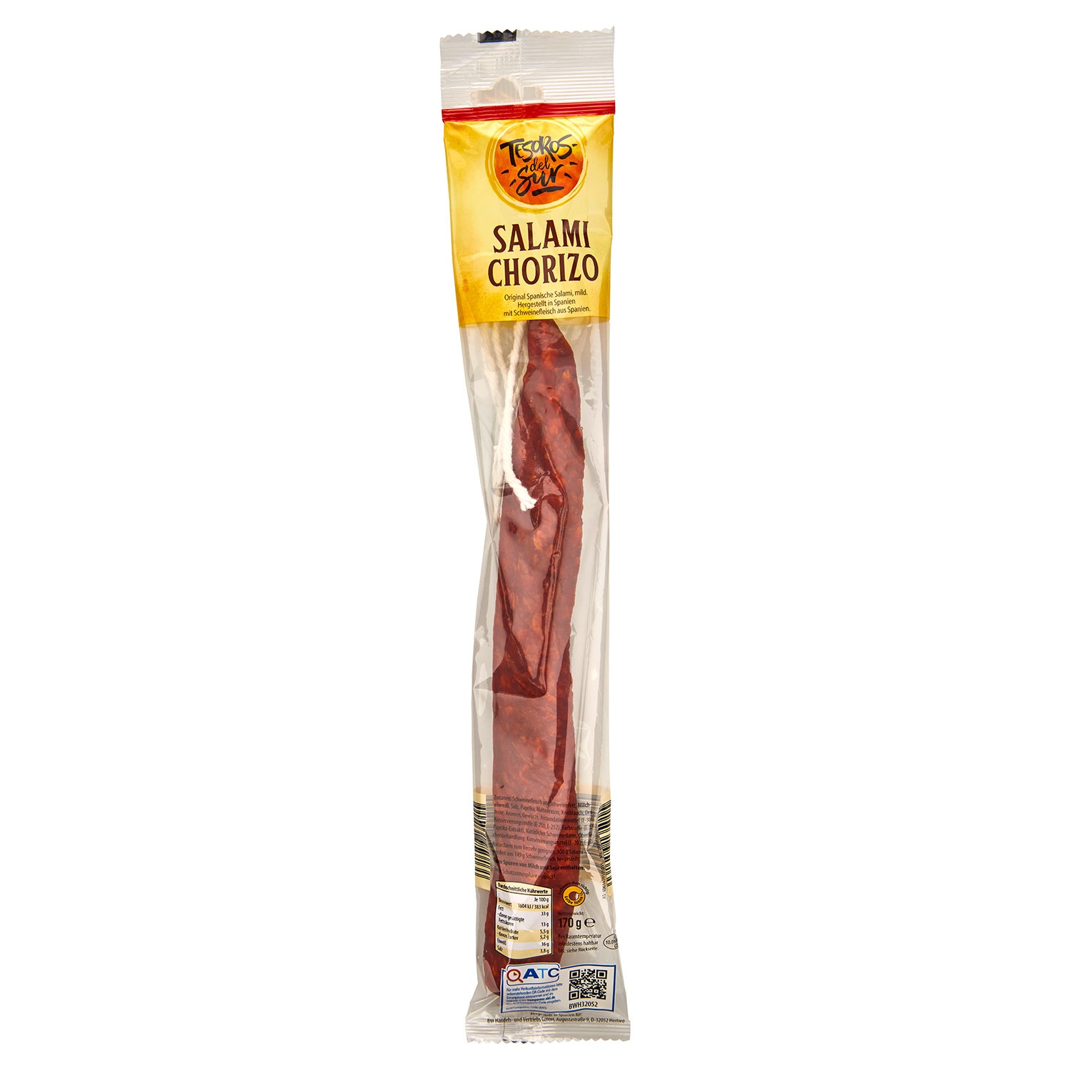 TESOROS DEL SUR Spanische Salami-Spezialität 170 g
